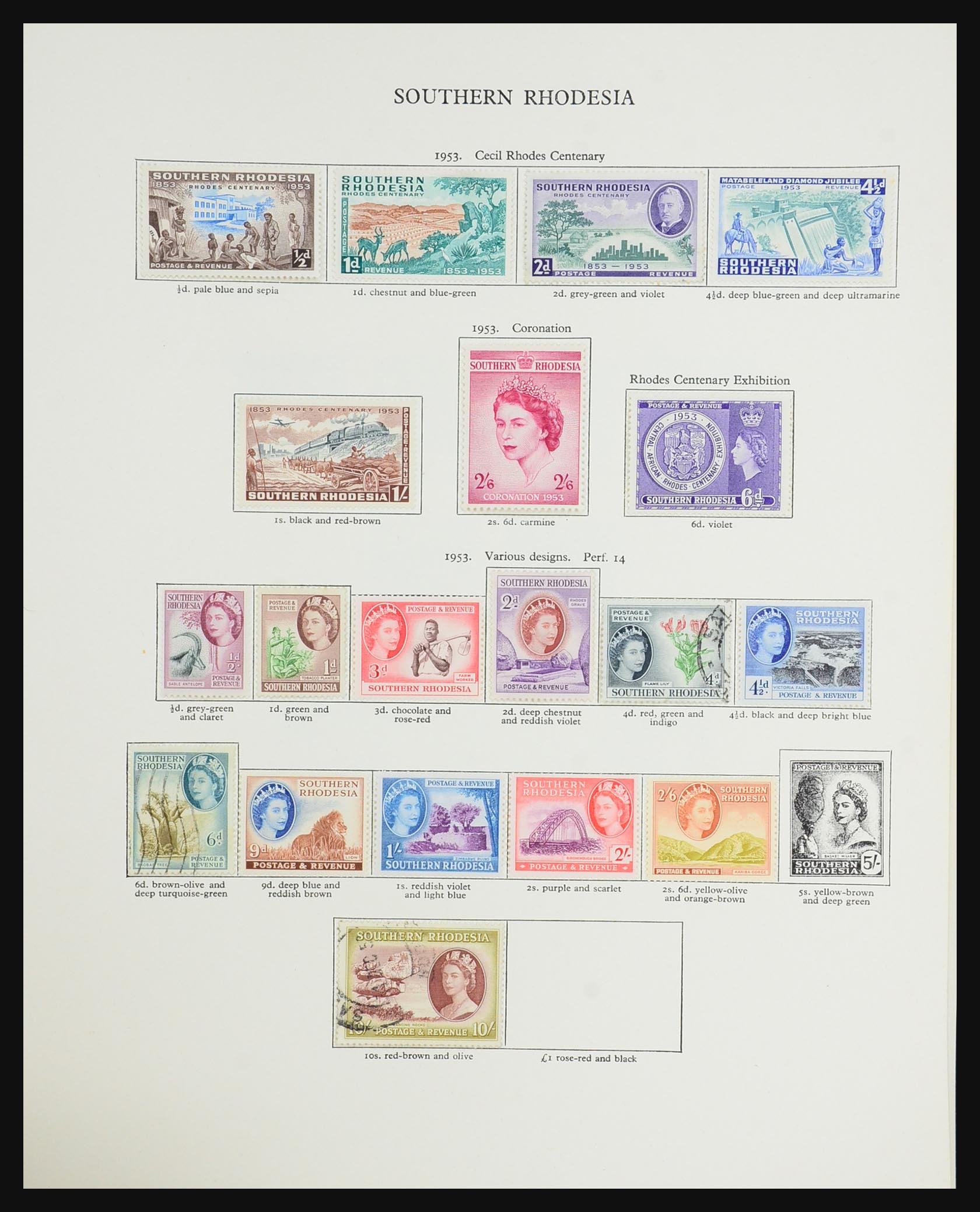 31503 802 - 31503 Great Britain and Commonwealth 1953-1971.
