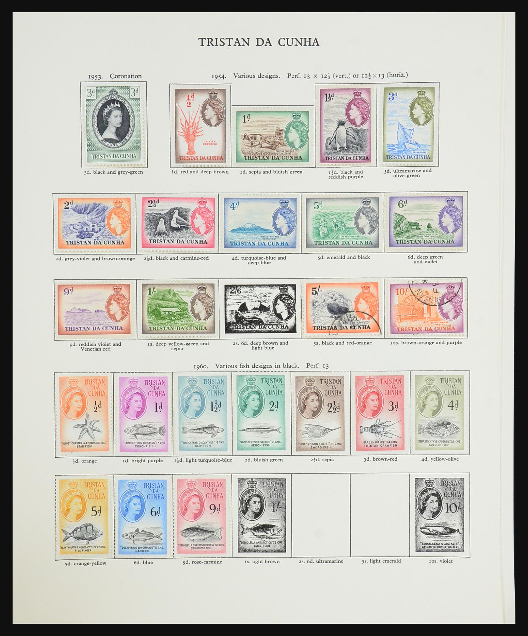 31503 850 - 31503 Great Britain and Commonwealth 1953-1971.