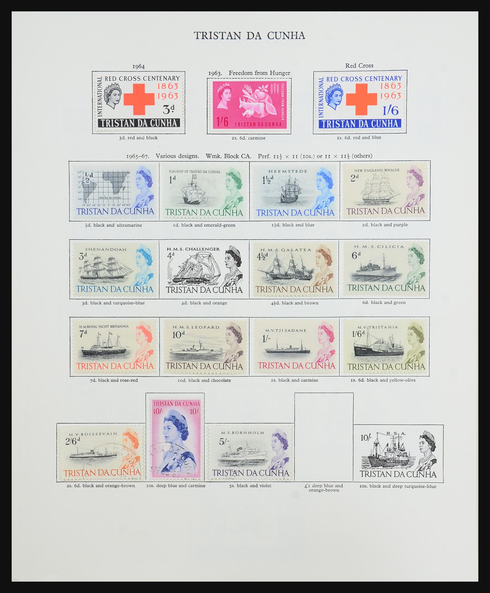 31503 852 - 31503 Great Britain and Commonwealth 1953-1971.