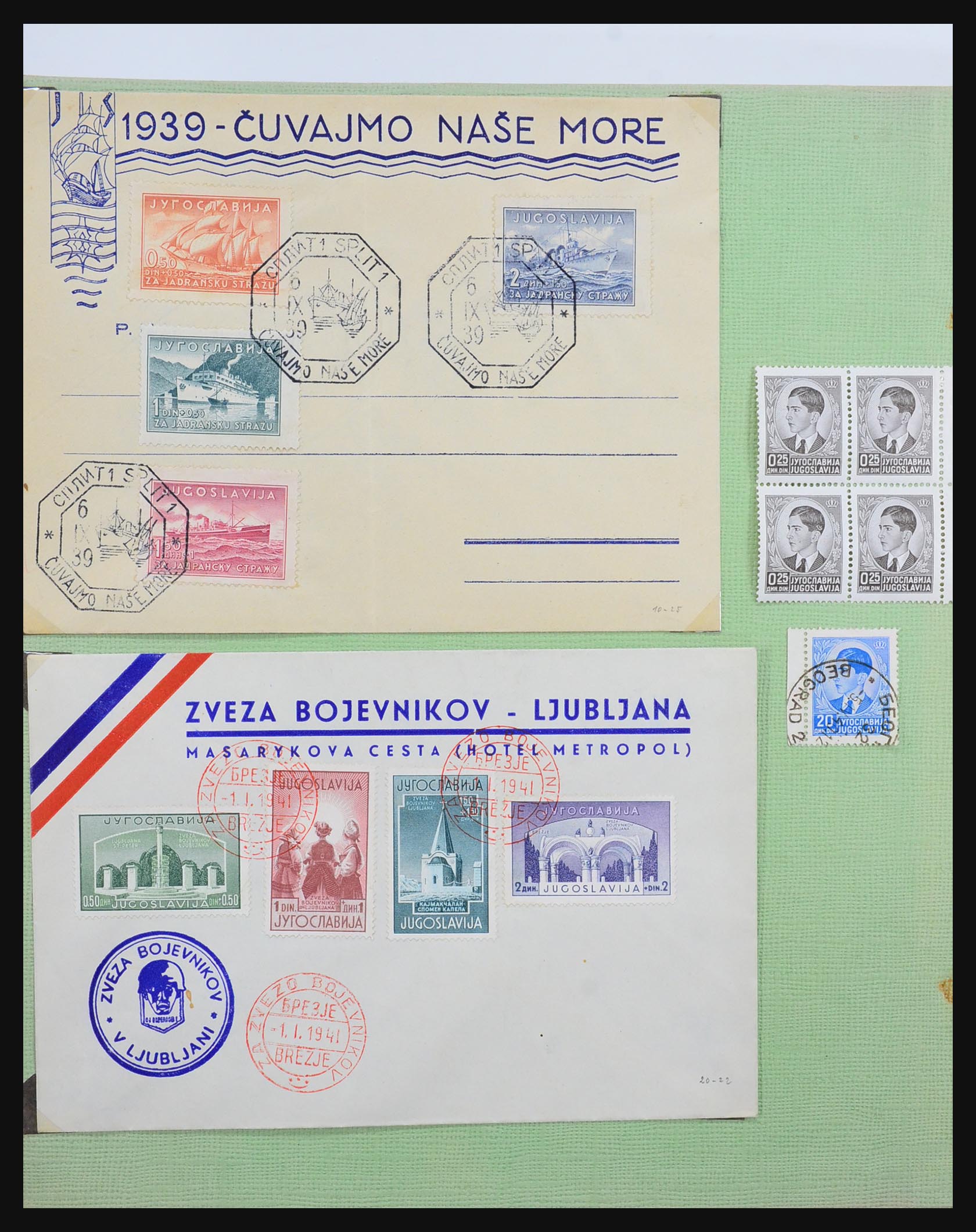 31504 001 - 31504 Joegoslavië 1910-1940.