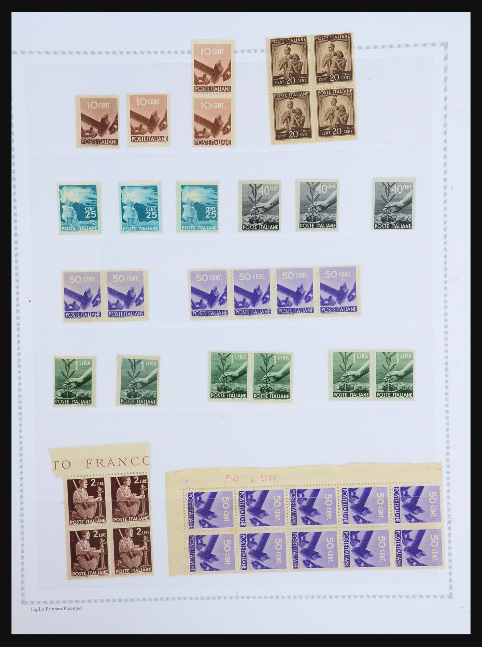 31512 031 - 31512 Italië specialiteiten 1900-1955.