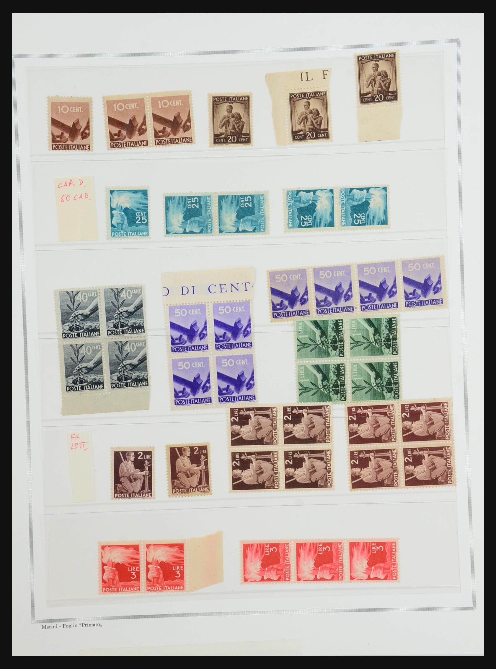 31512 033 - 31512 Italië specialiteiten 1900-1955.