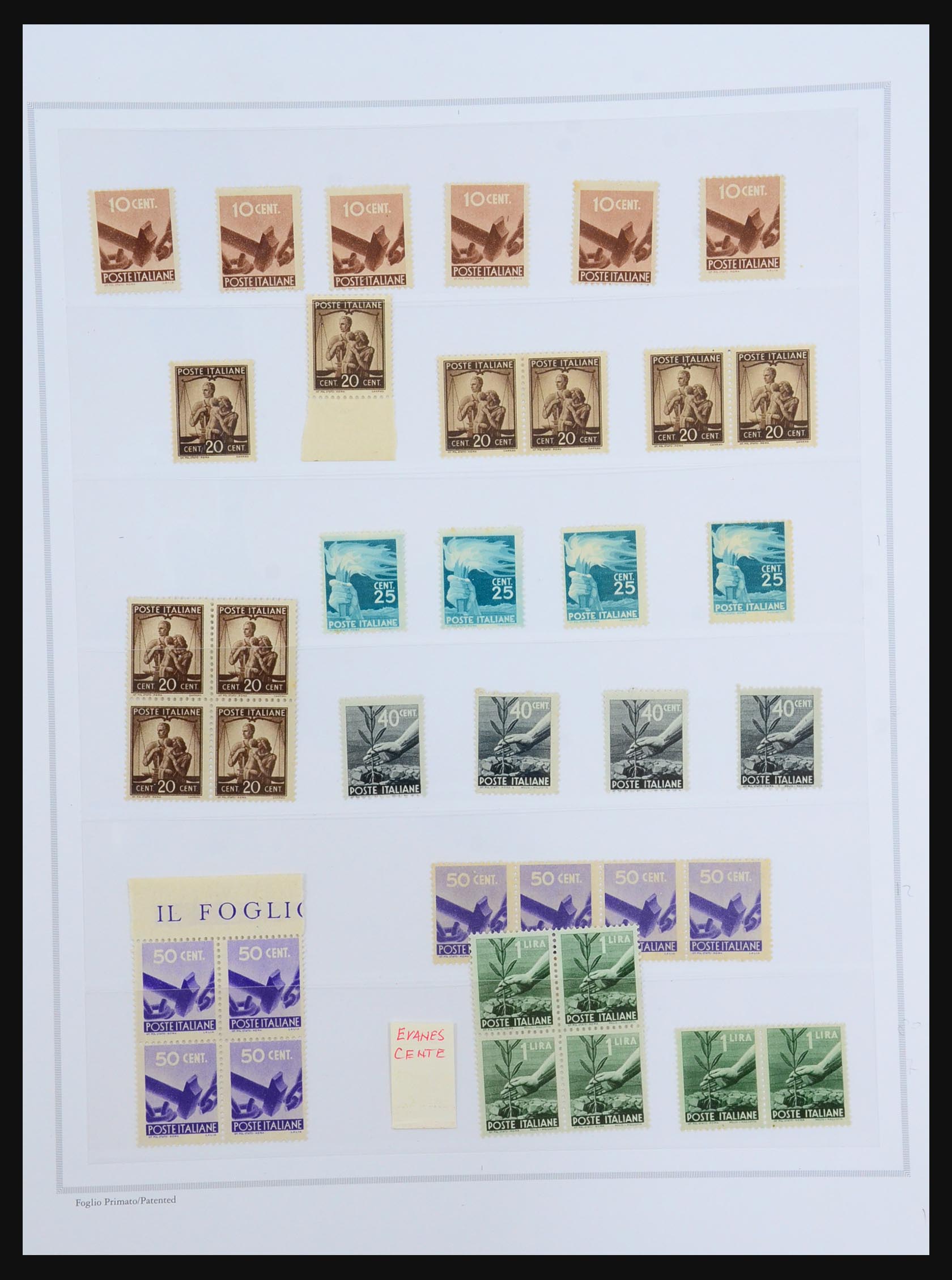 31512 035 - 31512 Italië specialiteiten 1900-1955.