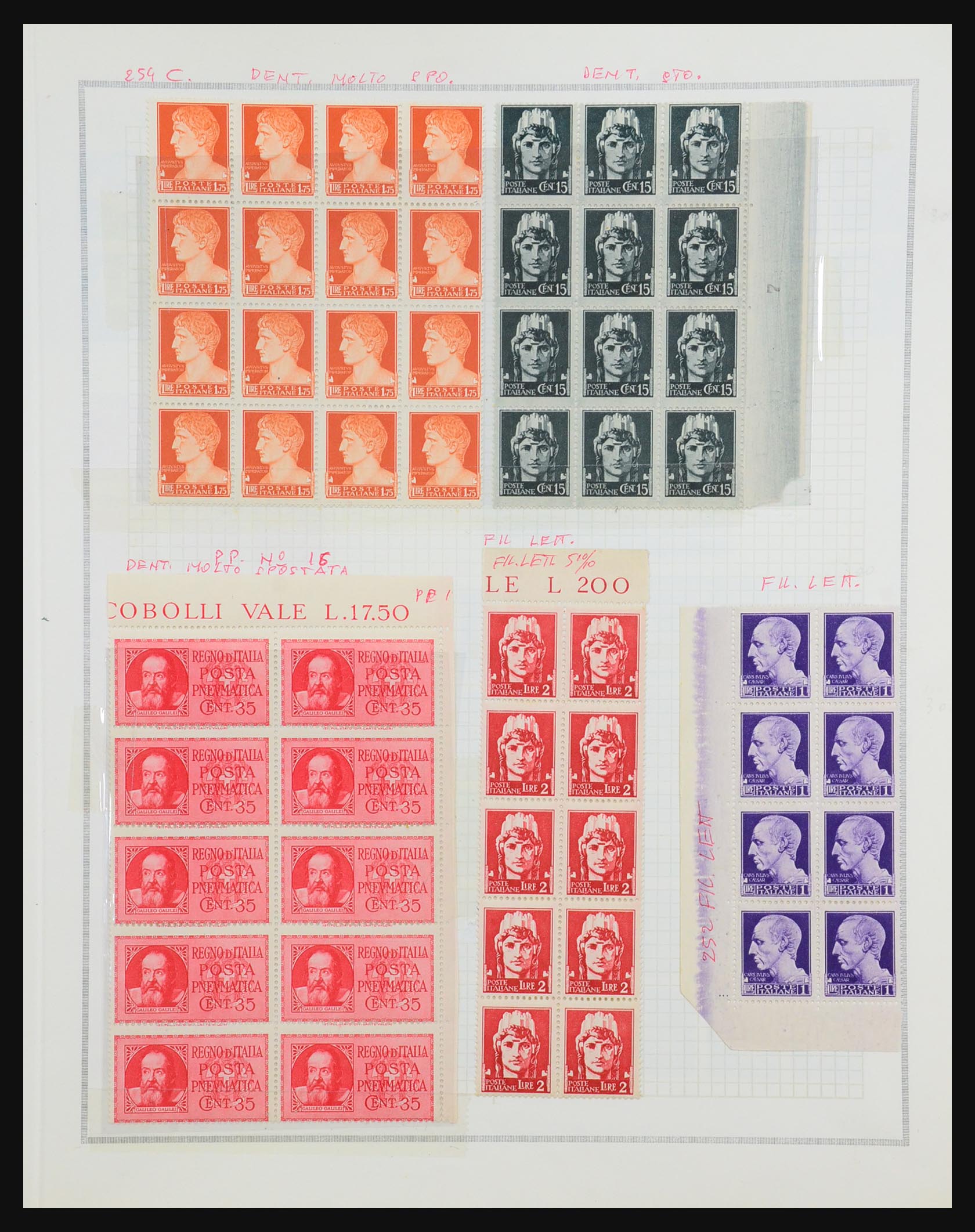 31512 050 - 31512 Italië specialiteiten 1900-1955.