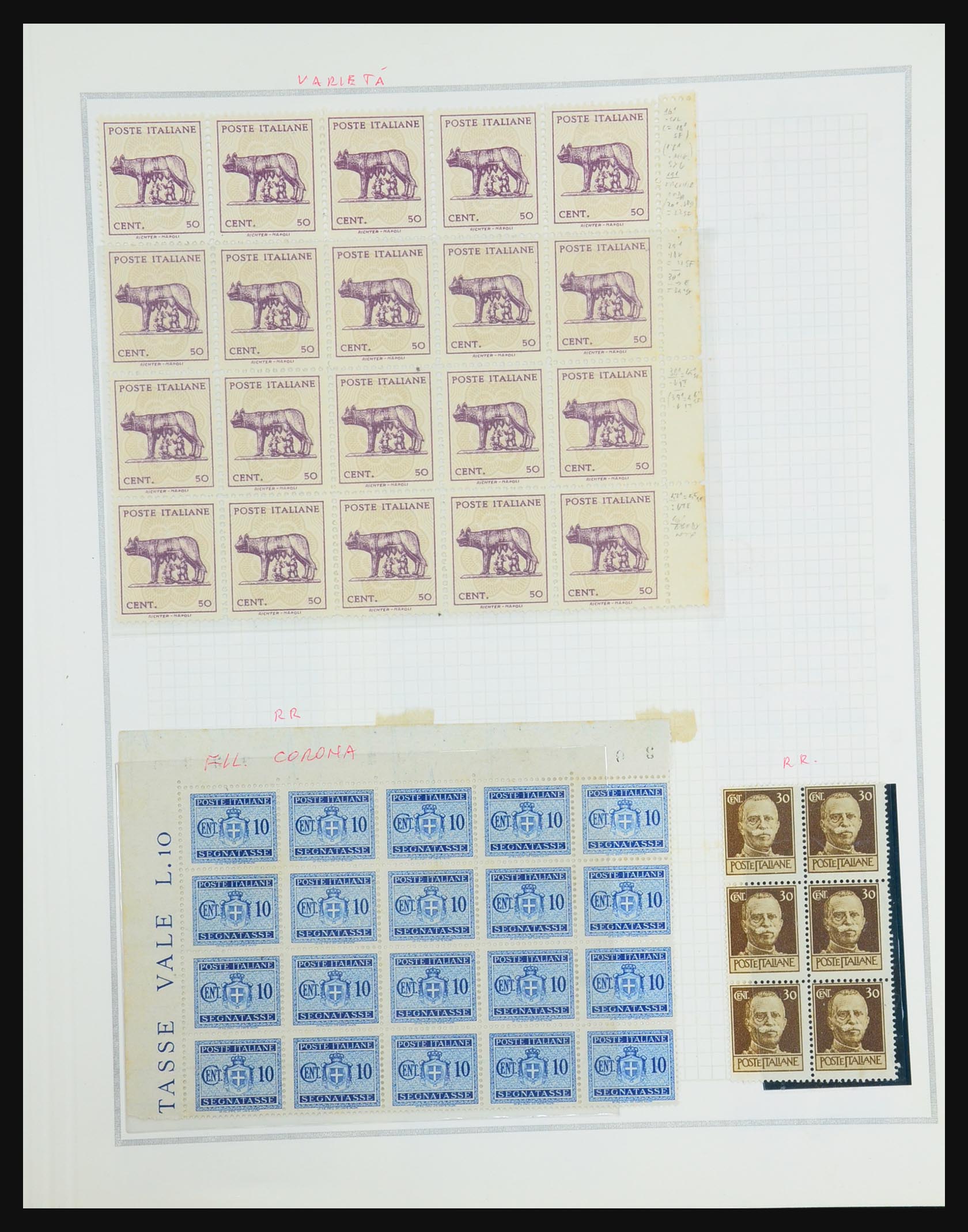 31512 071 - 31512 Italië specialiteiten 1900-1955.