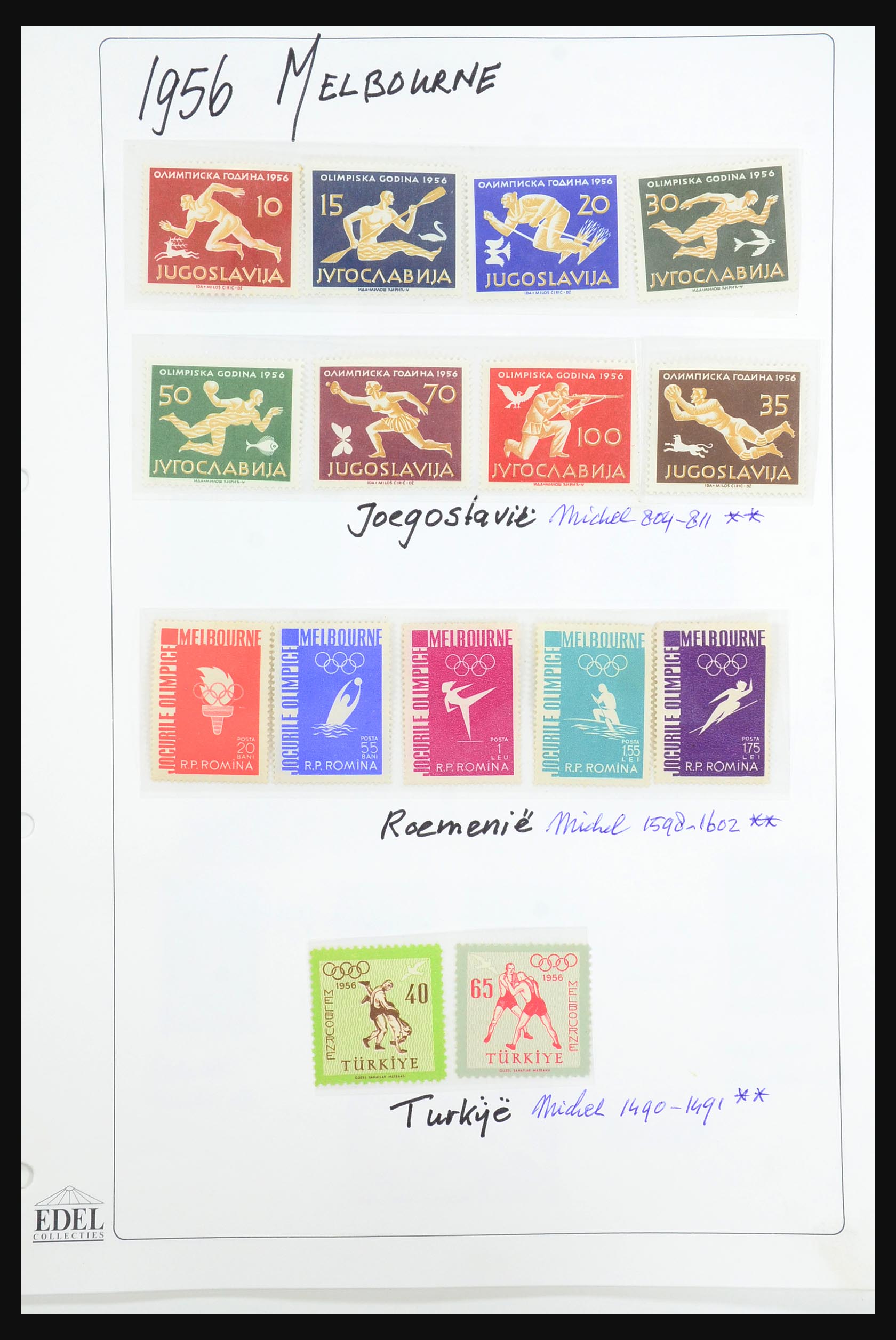 31518 0053 - 31518 Olympische Spelen 1896-1996.