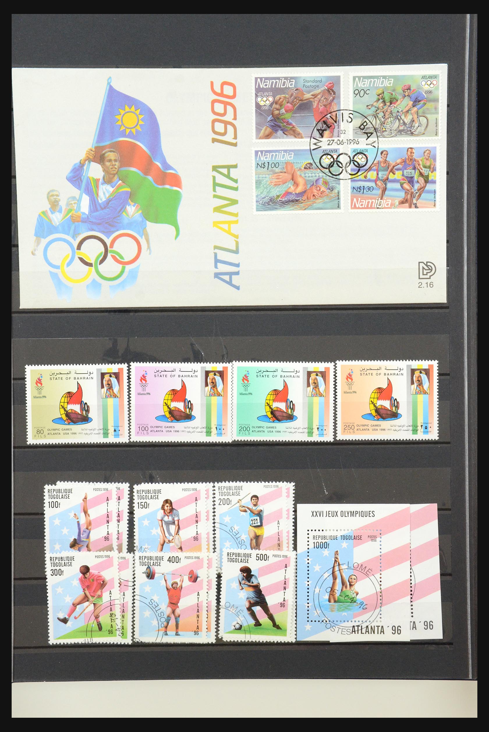 31518 2076 - 31518 Olympics 1896-1996.