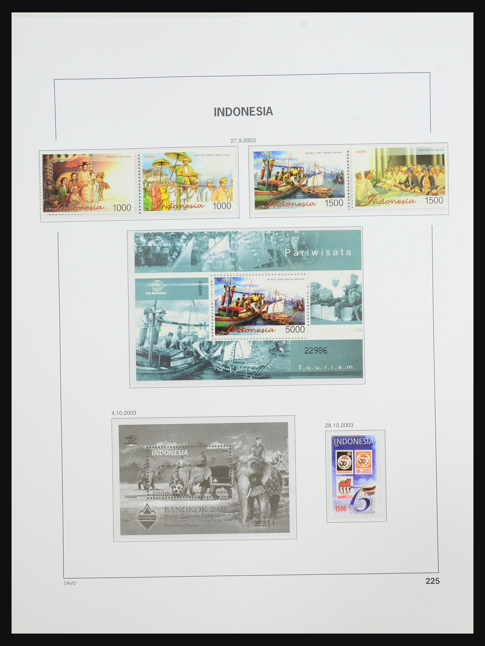 31521 239 - 31521 Indonesië 1949-2005.