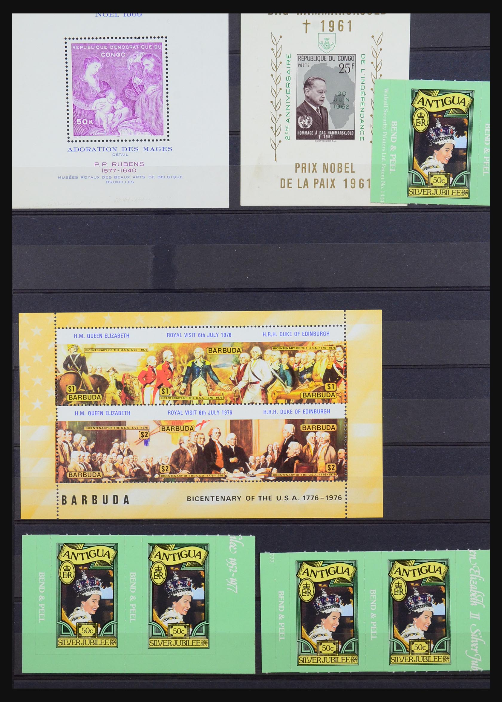 31524 002 - 31524 World souvenir sheets 1937-1985.