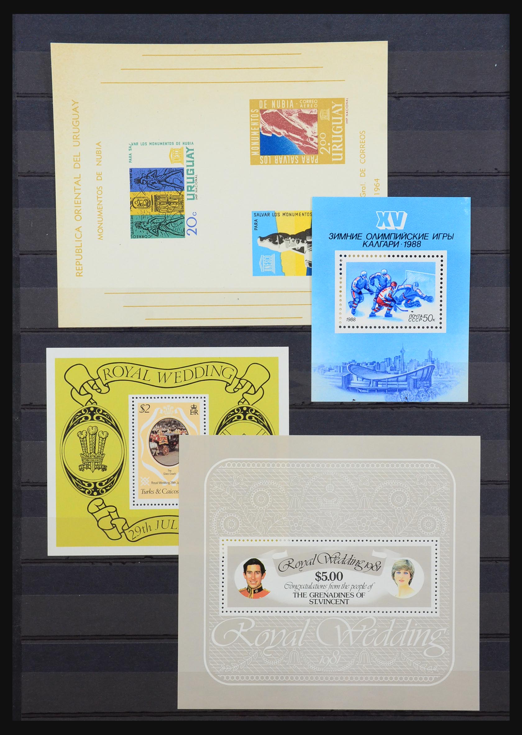 31524 027 - 31524 World souvenir sheets 1937-1985.