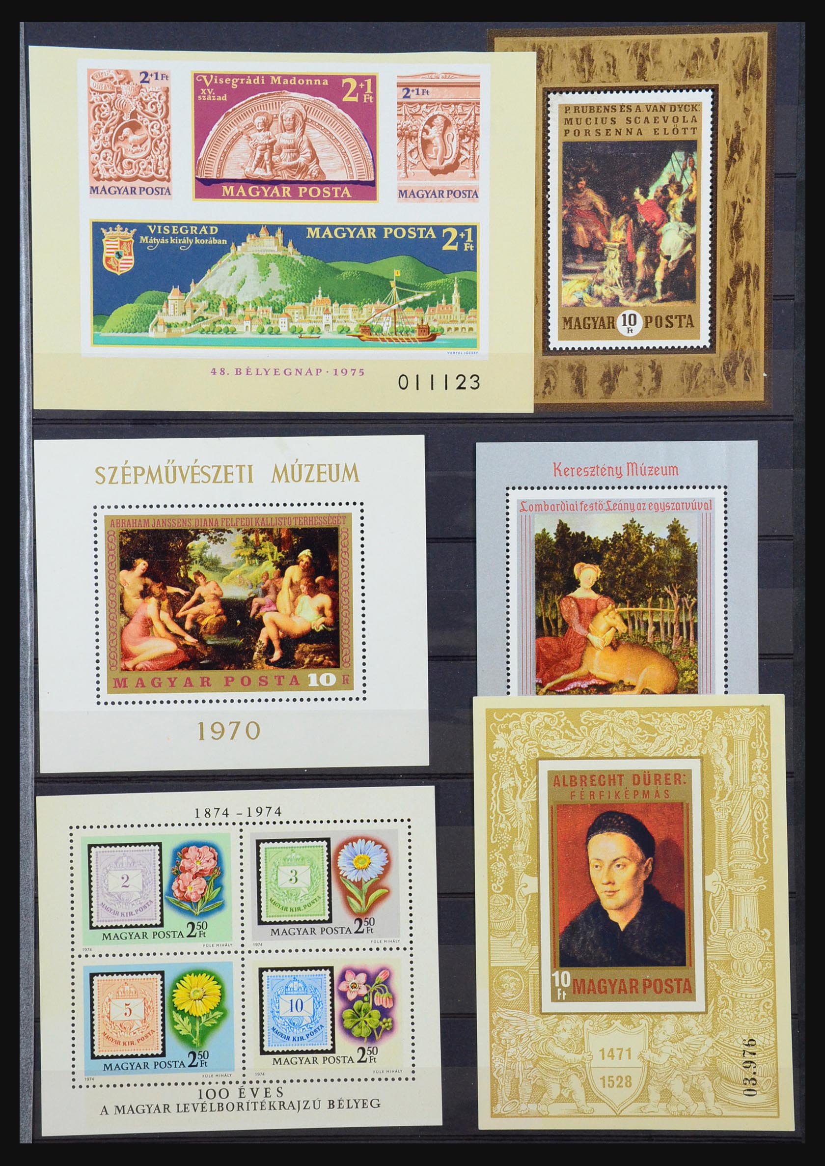 31524 052 - 31524 World souvenir sheets 1937-1985.