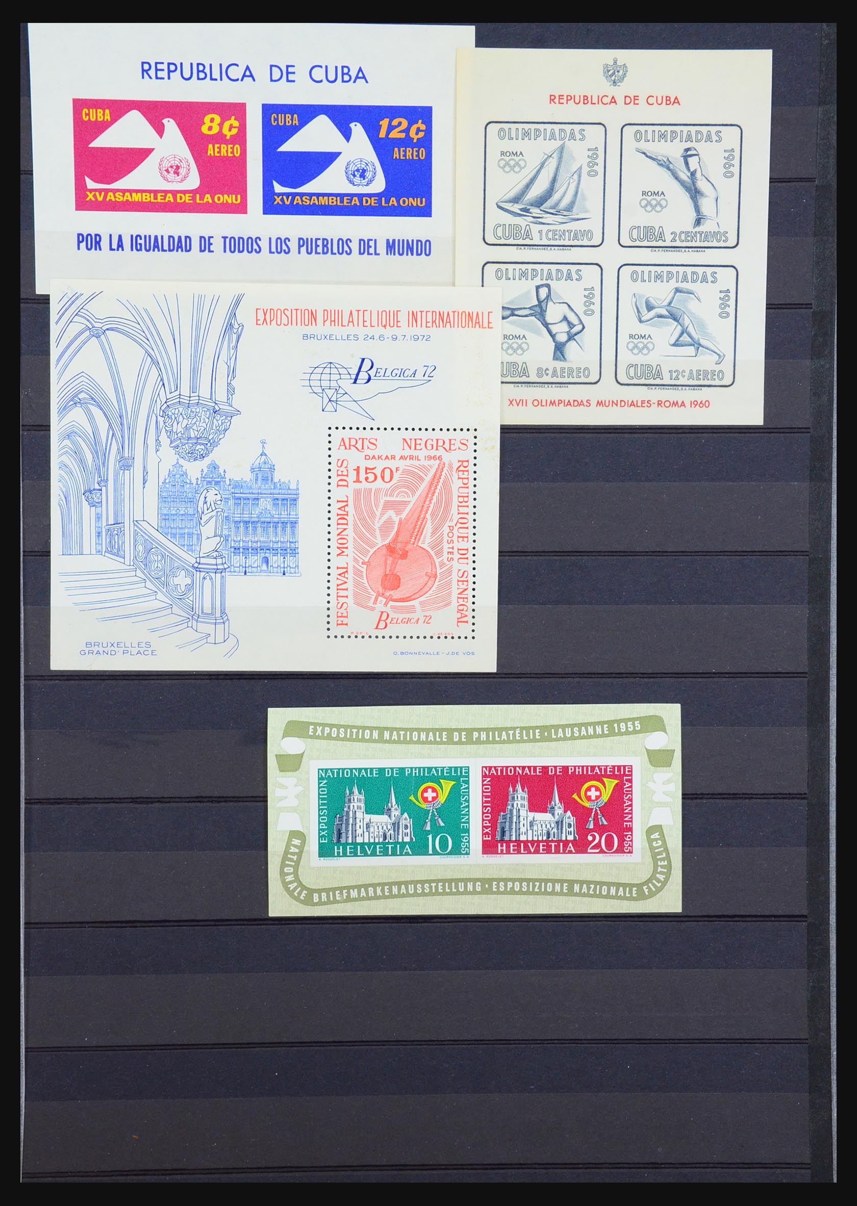 31524 054 - 31524 World souvenir sheets 1937-1985.