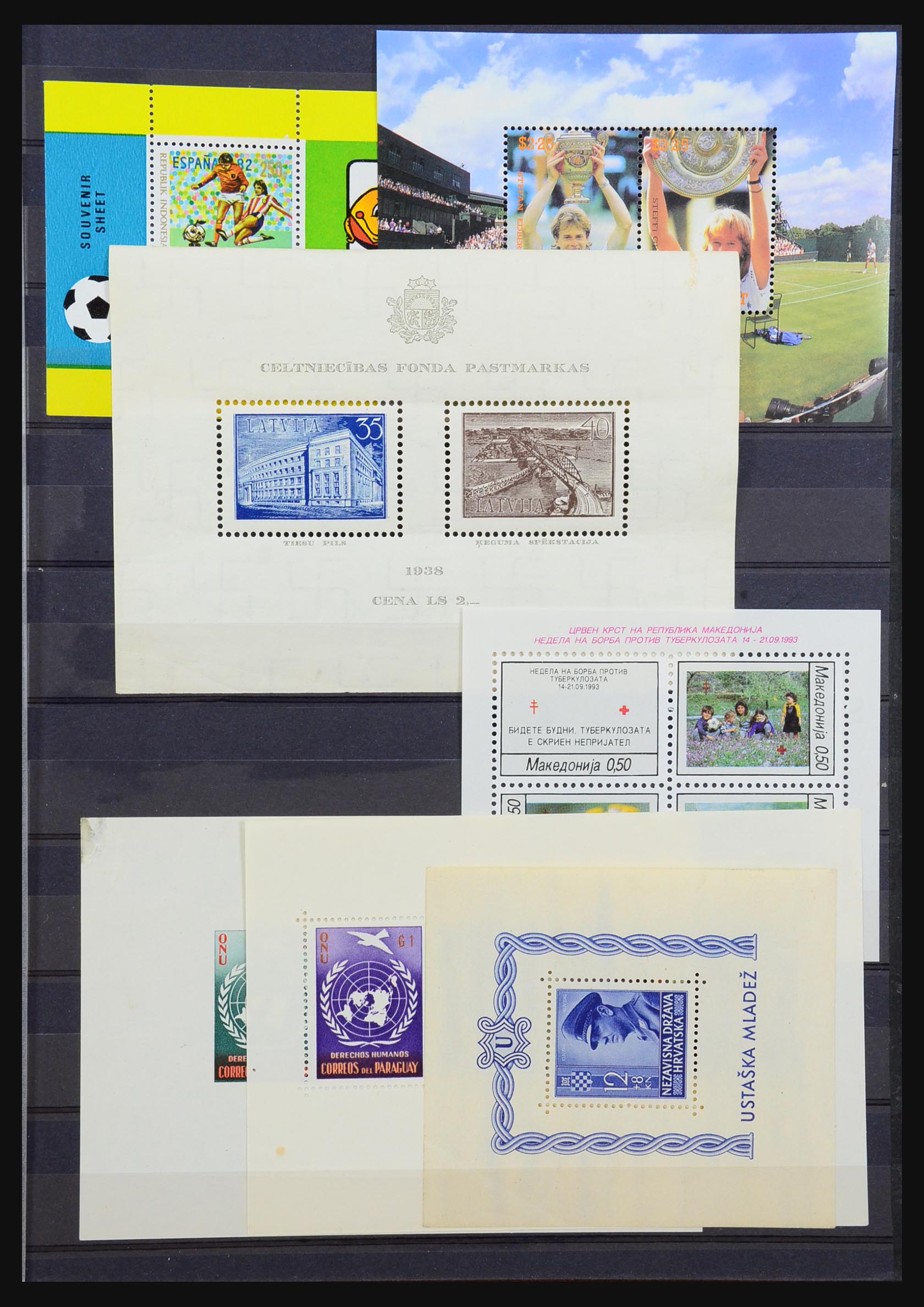 31524 058 - 31524 World souvenir sheets 1937-1985.