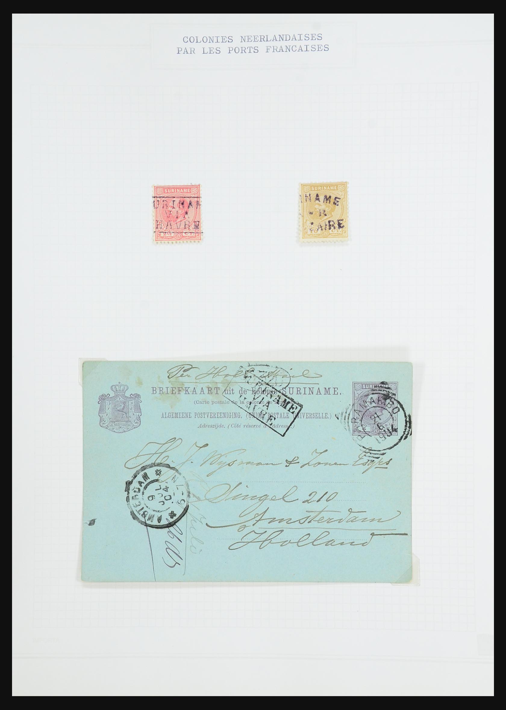 31526 114 - 31526 Frankrijk brieven en stempels 1725 (!)-1900.