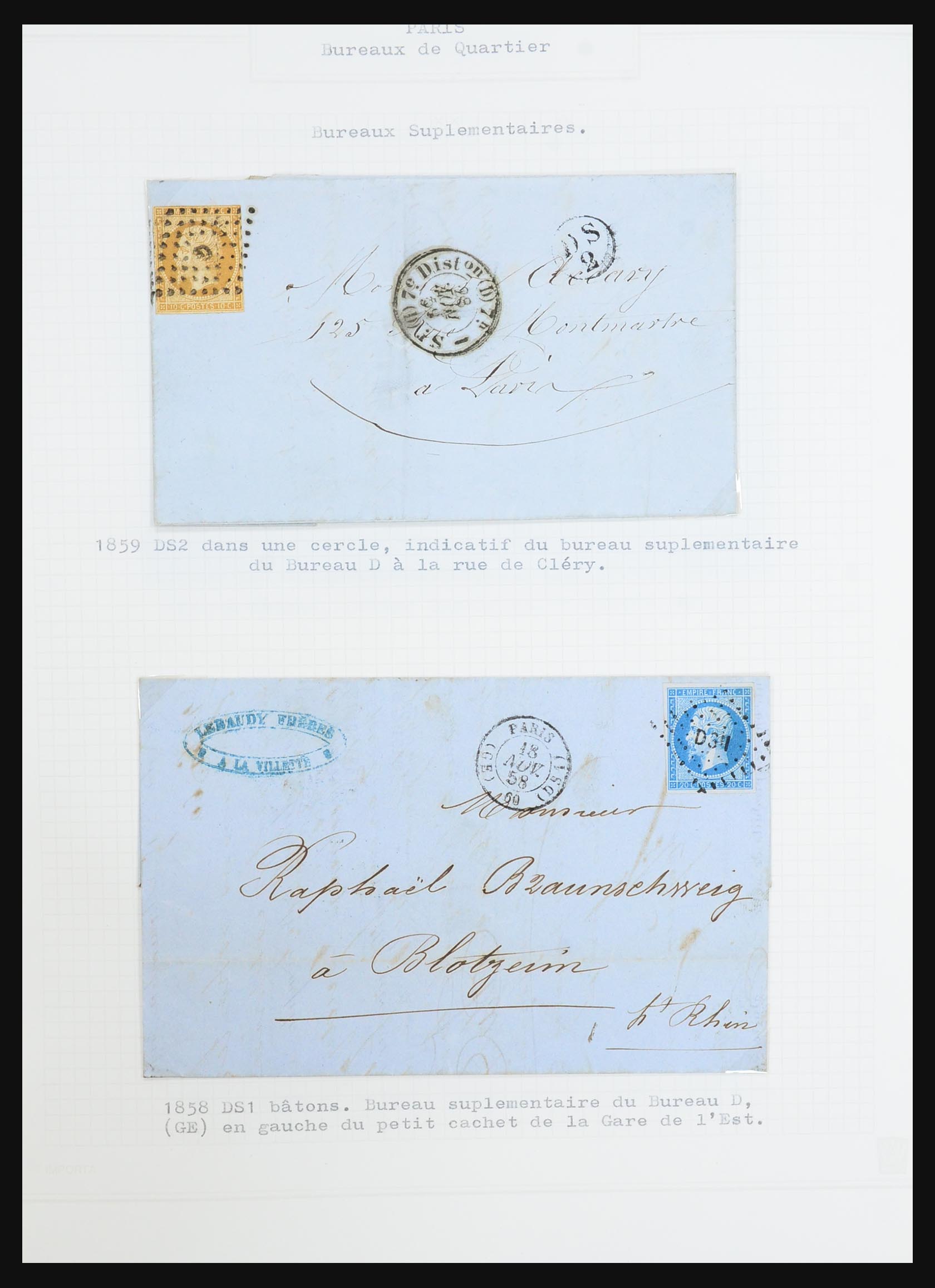 31526 142 - 31526 France covers and cancels 1725 (!)-1900.