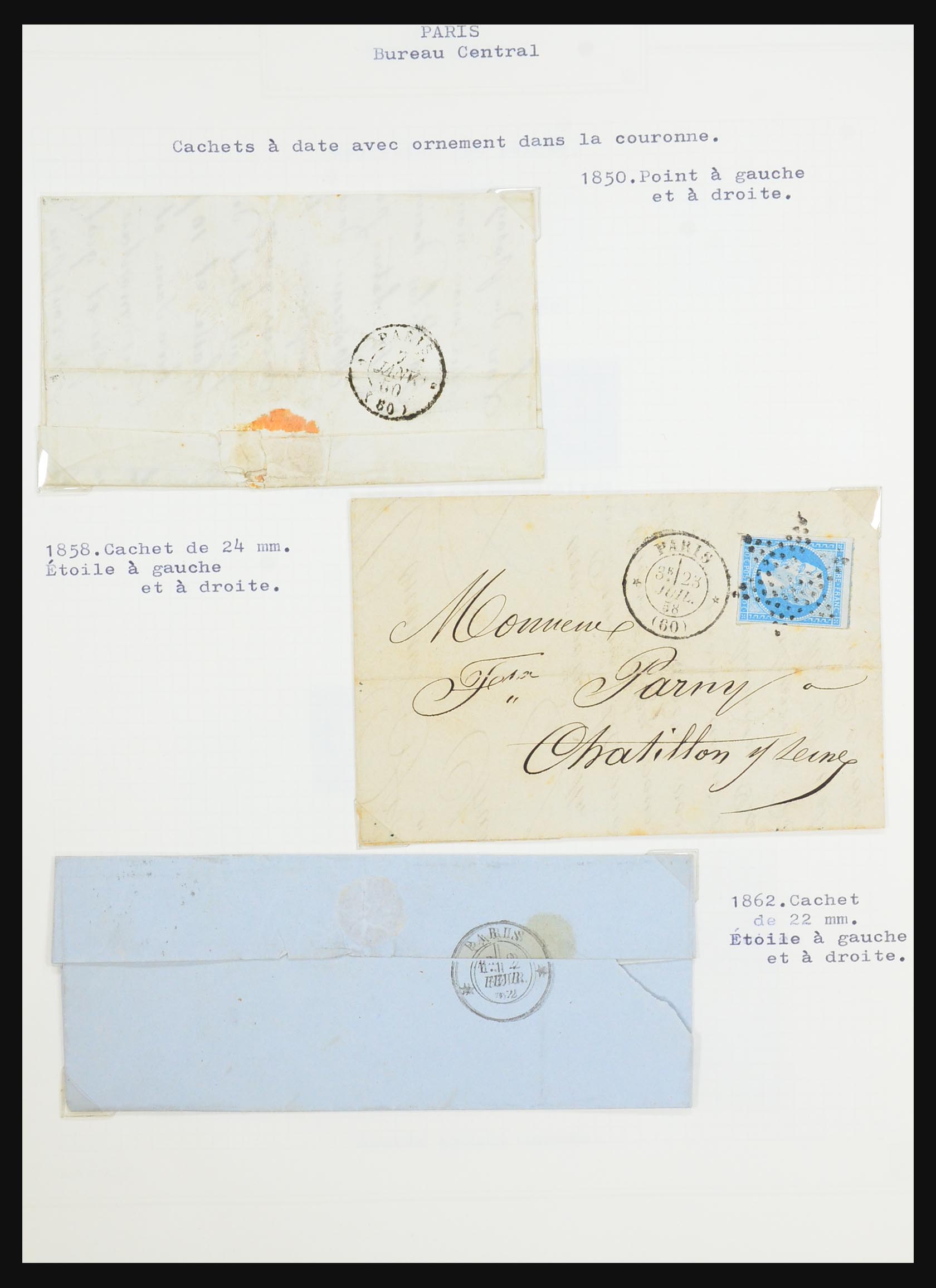 31526 149 - 31526 France covers and cancels 1725 (!)-1900.