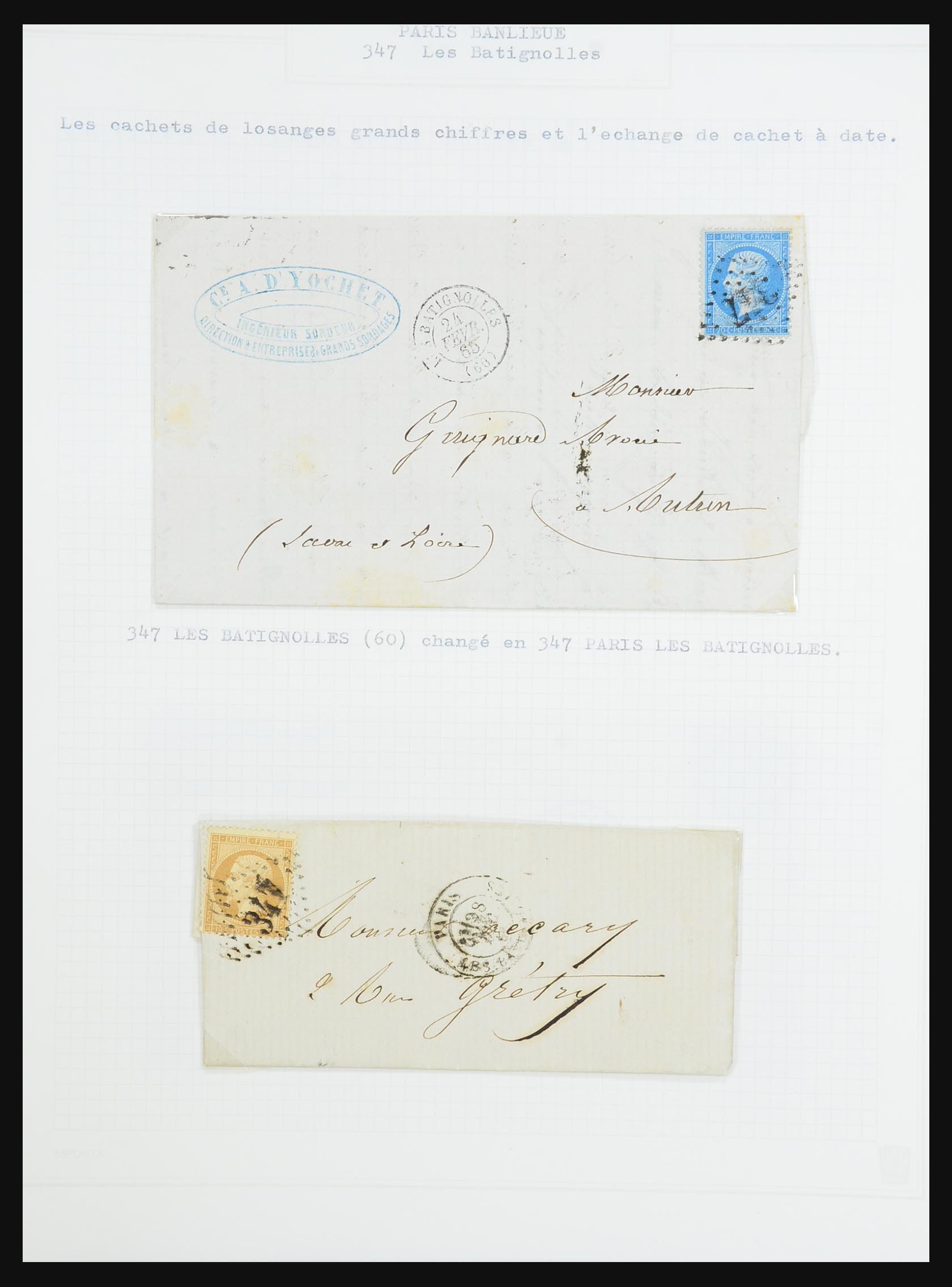 31526 172 - 31526 France covers and cancels 1725 (!)-1900.