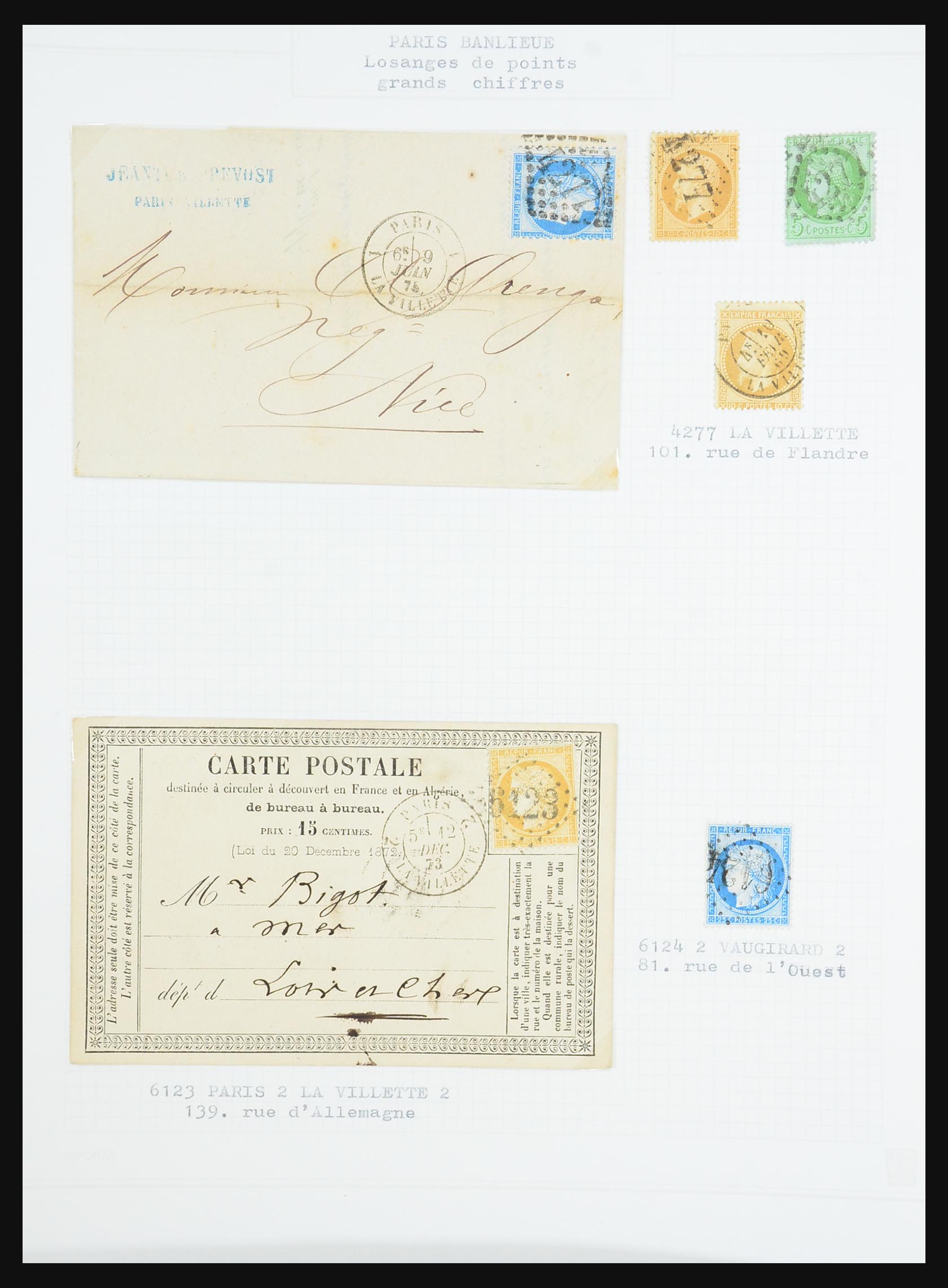 31526 177 - 31526 France covers and cancels 1725 (!)-1900.
