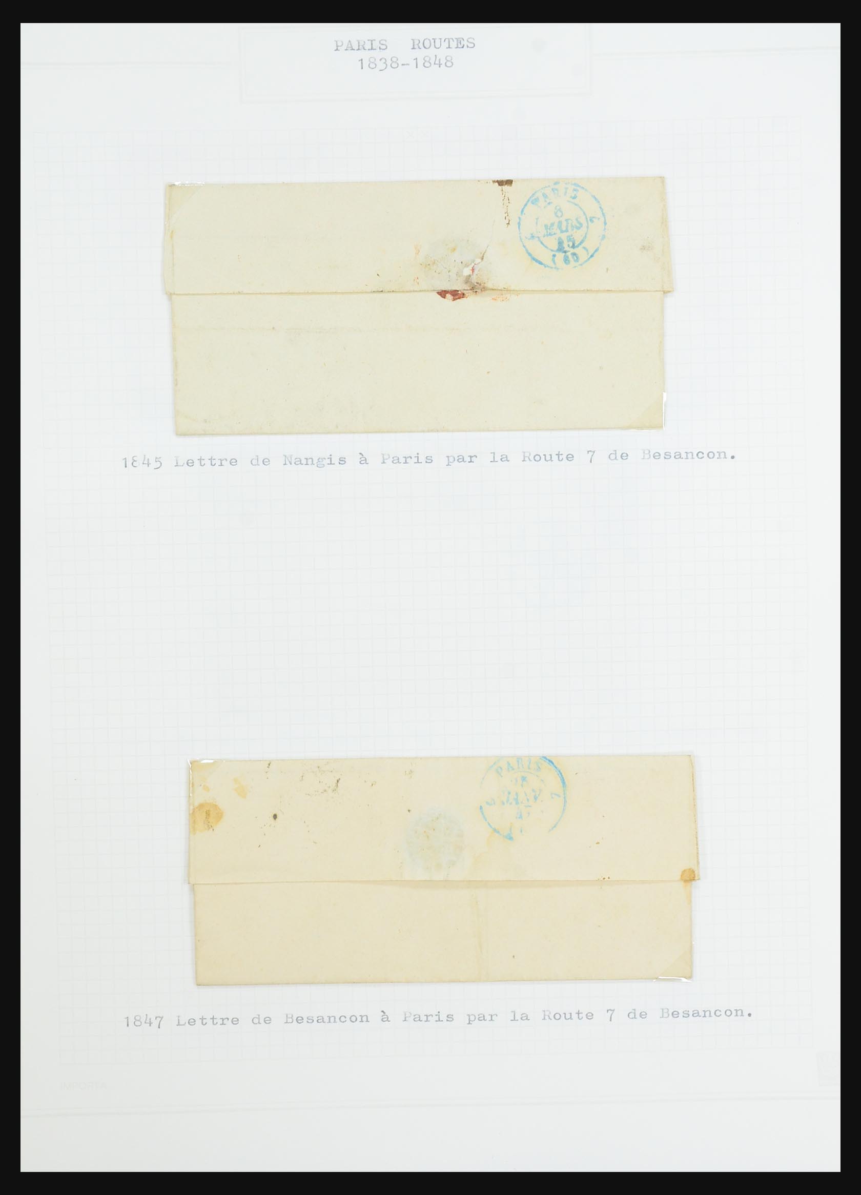 31526 180 - 31526 France covers and cancels 1725 (!)-1900.