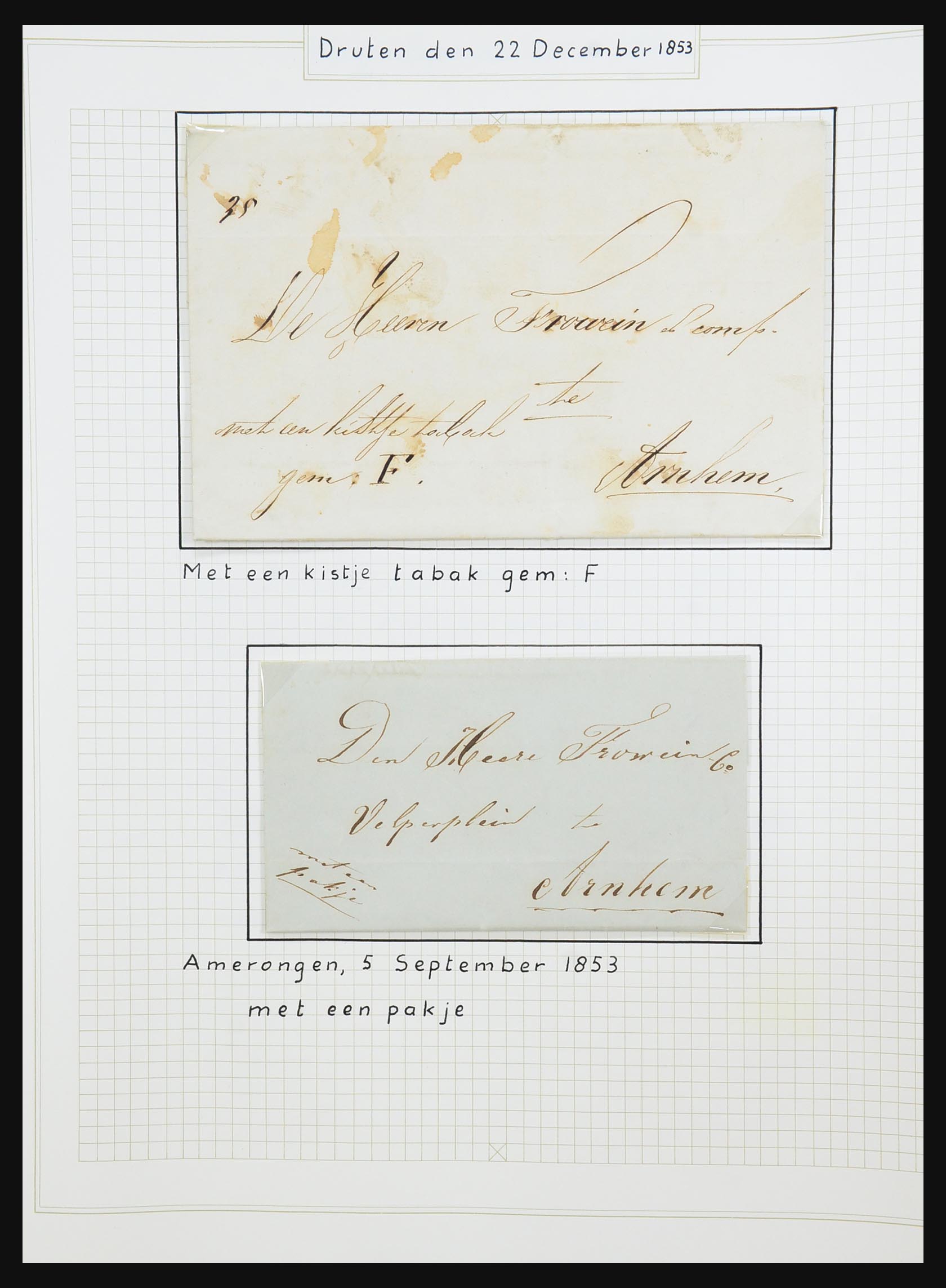 31528 007 - 31528 Nederland brieven 1853-1953.