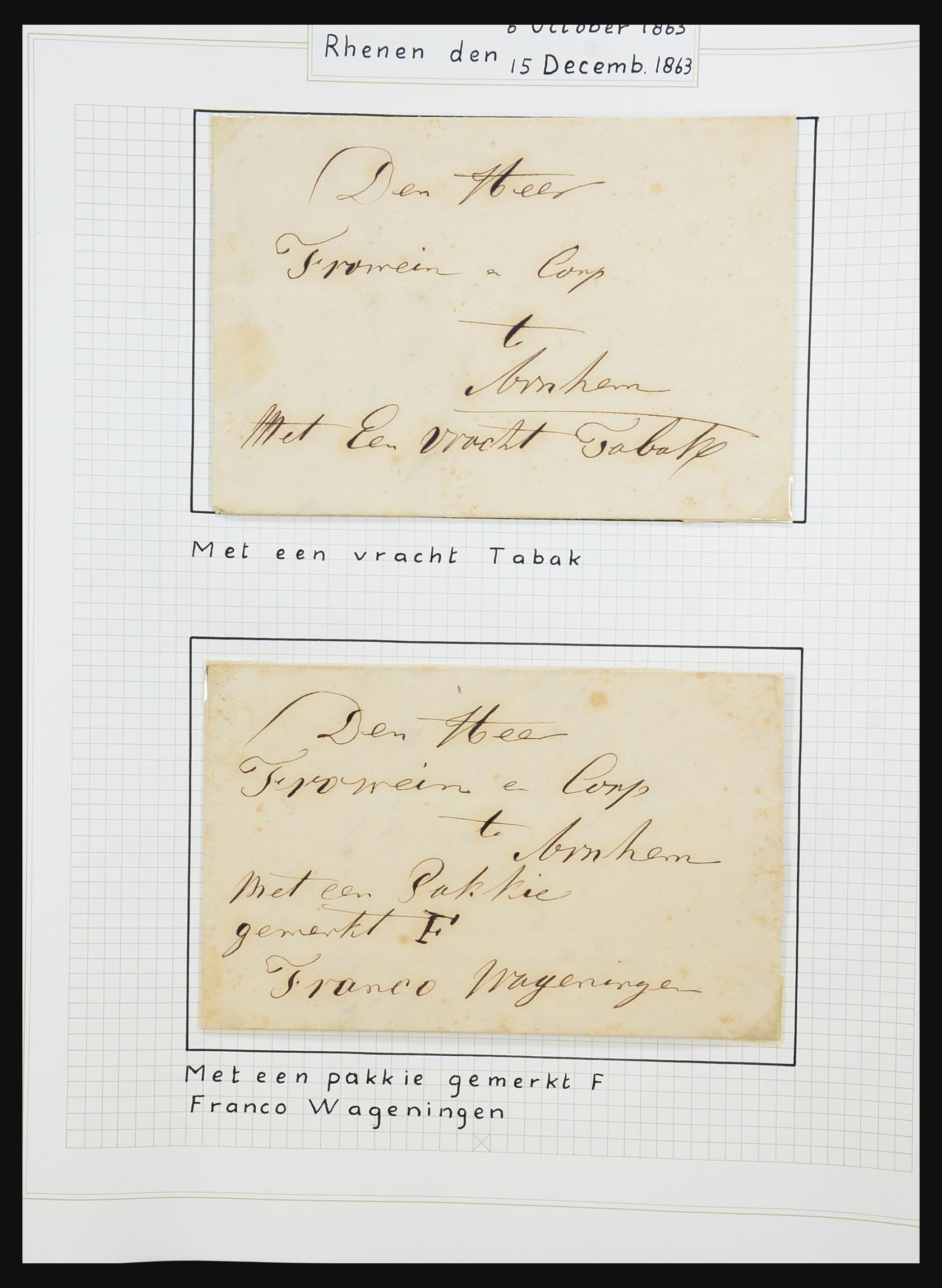 31528 010 - 31528 Nederland brieven 1853-1953.