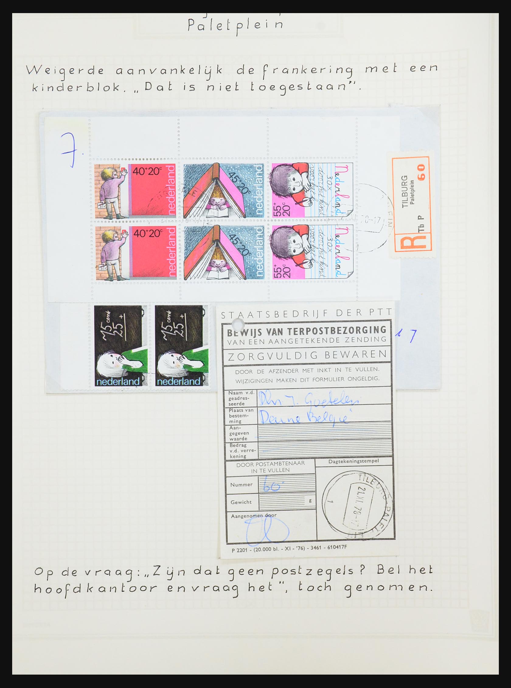31528 018 - 31528 Nederland brieven 1853-1953.