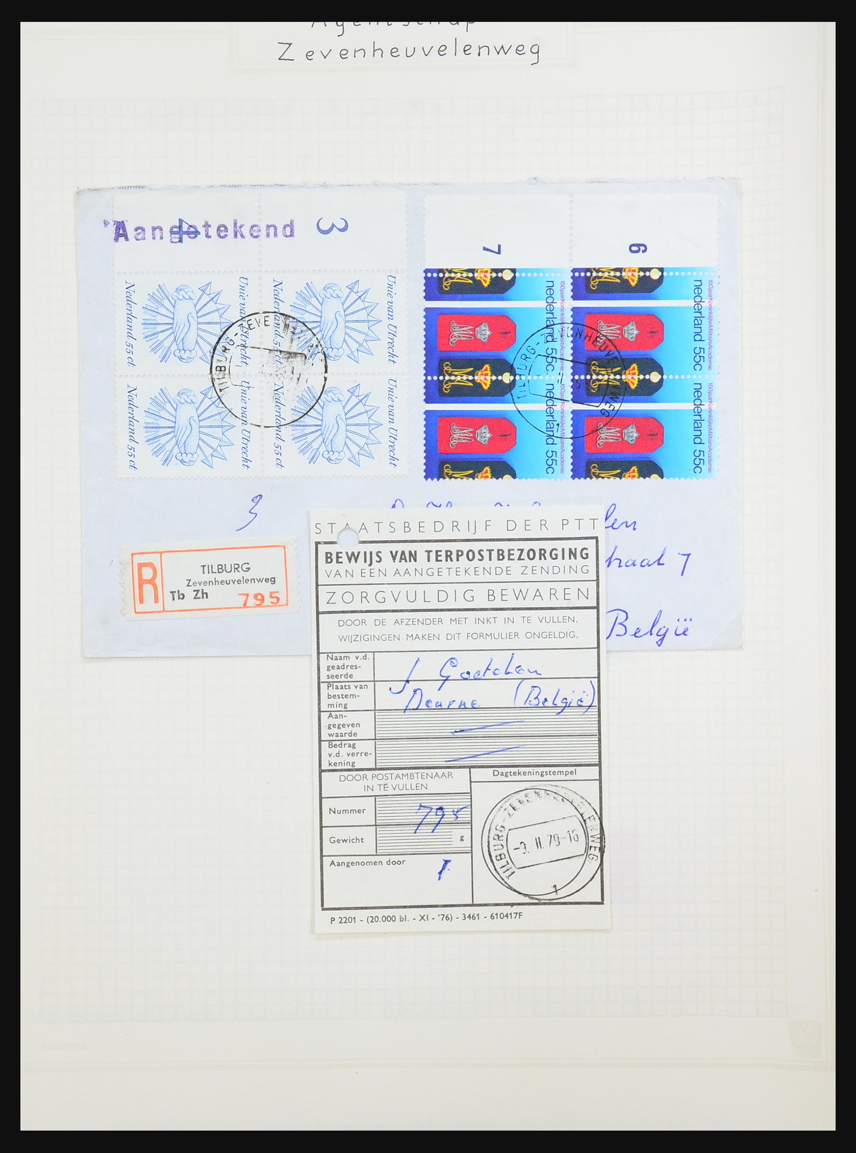 31528 022 - 31528 Nederland brieven 1853-1953.