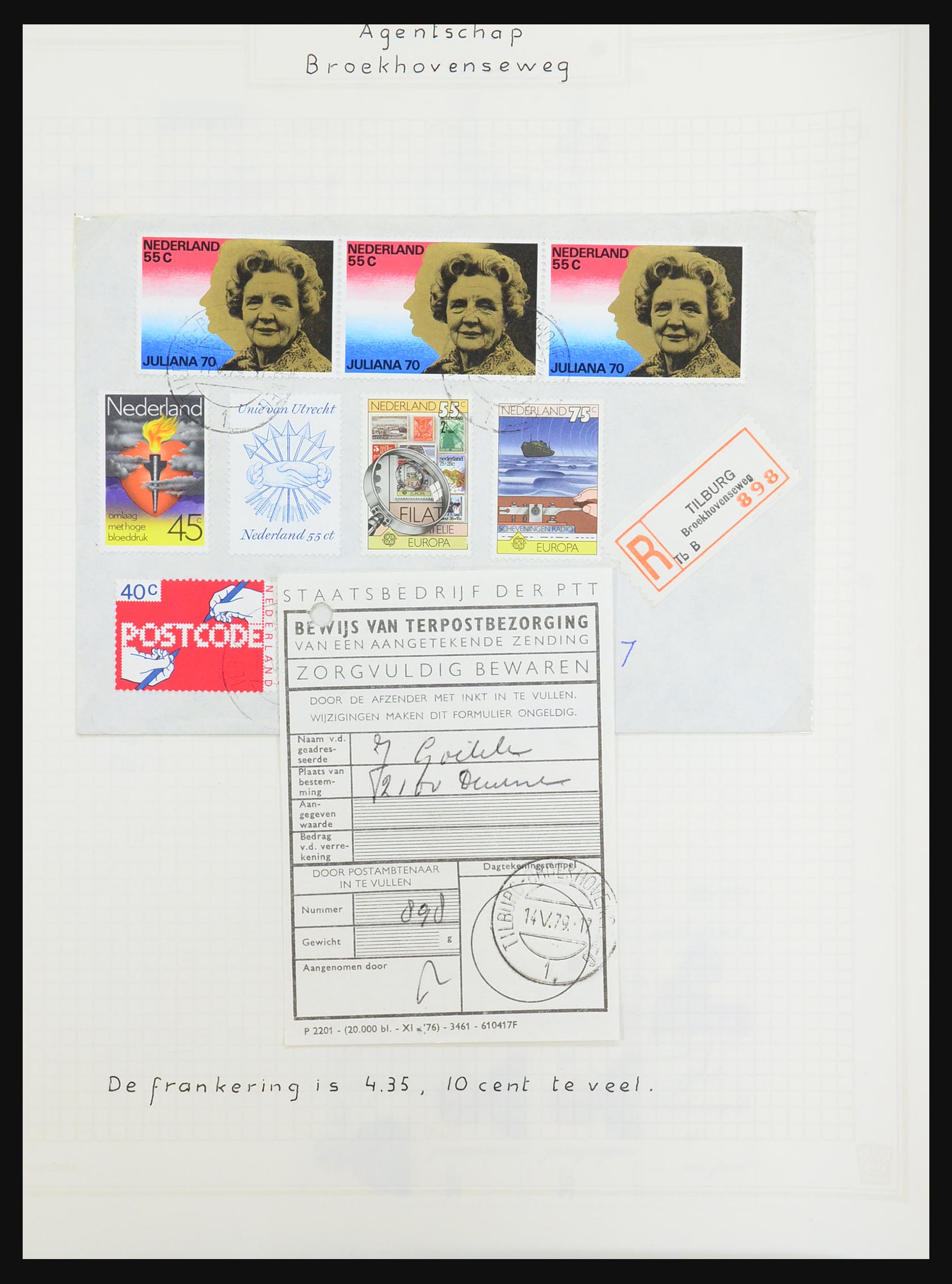 31528 024 - 31528 Nederland brieven 1853-1953.
