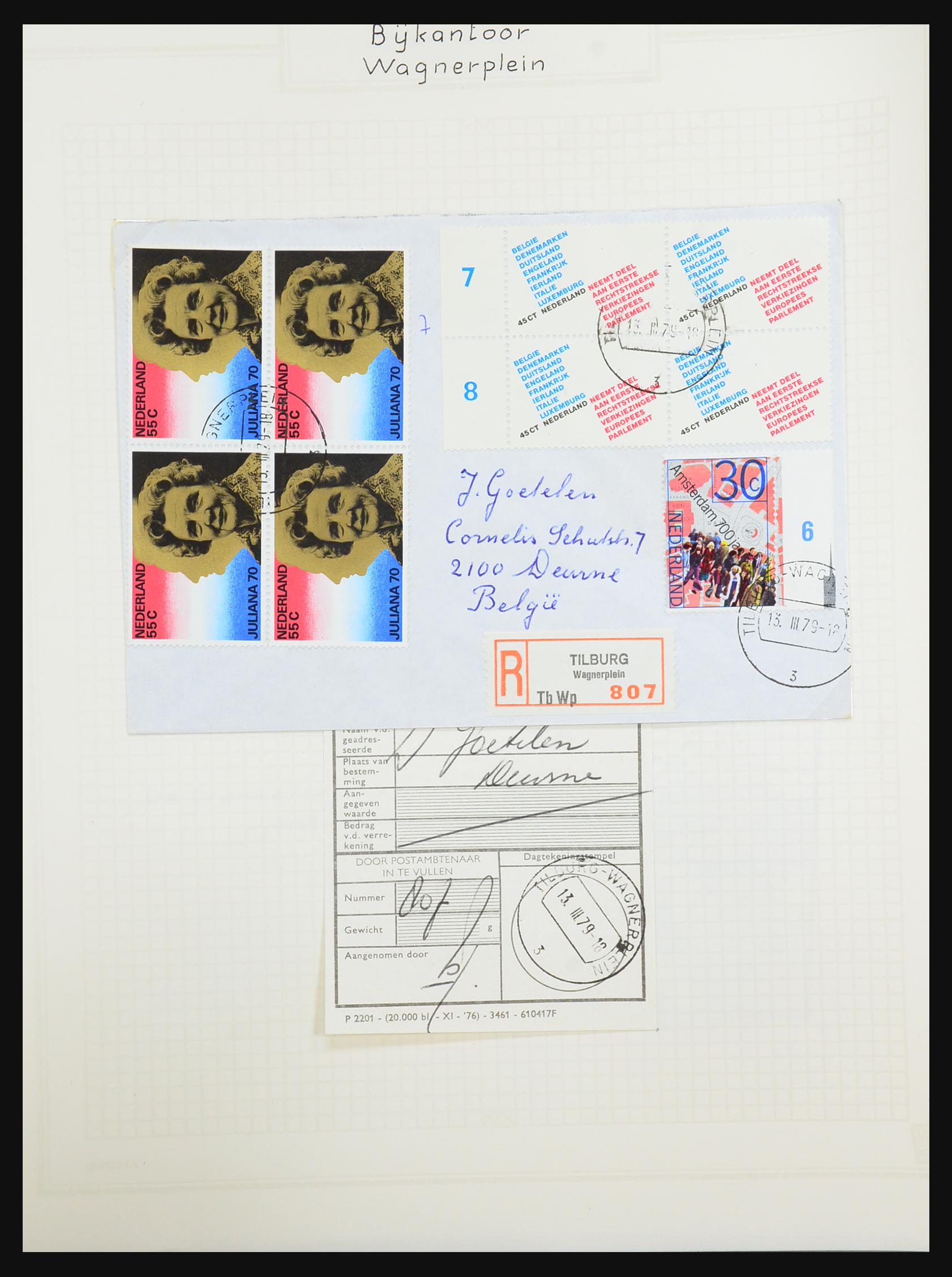 31528 033 - 31528 Nederland brieven 1853-1953.