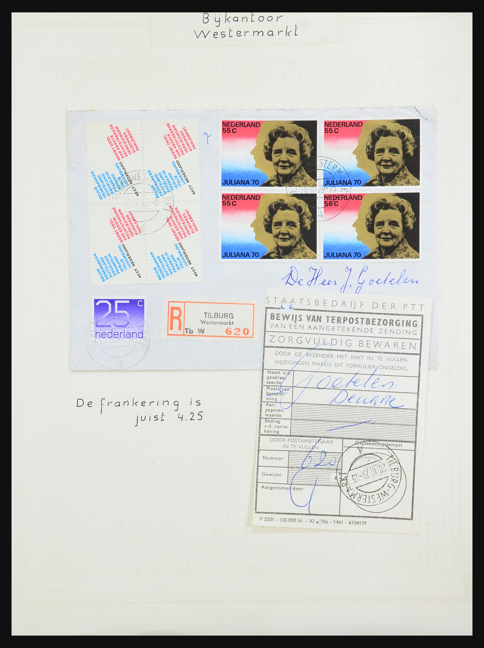 31528 034 - 31528 Nederland brieven 1853-1953.