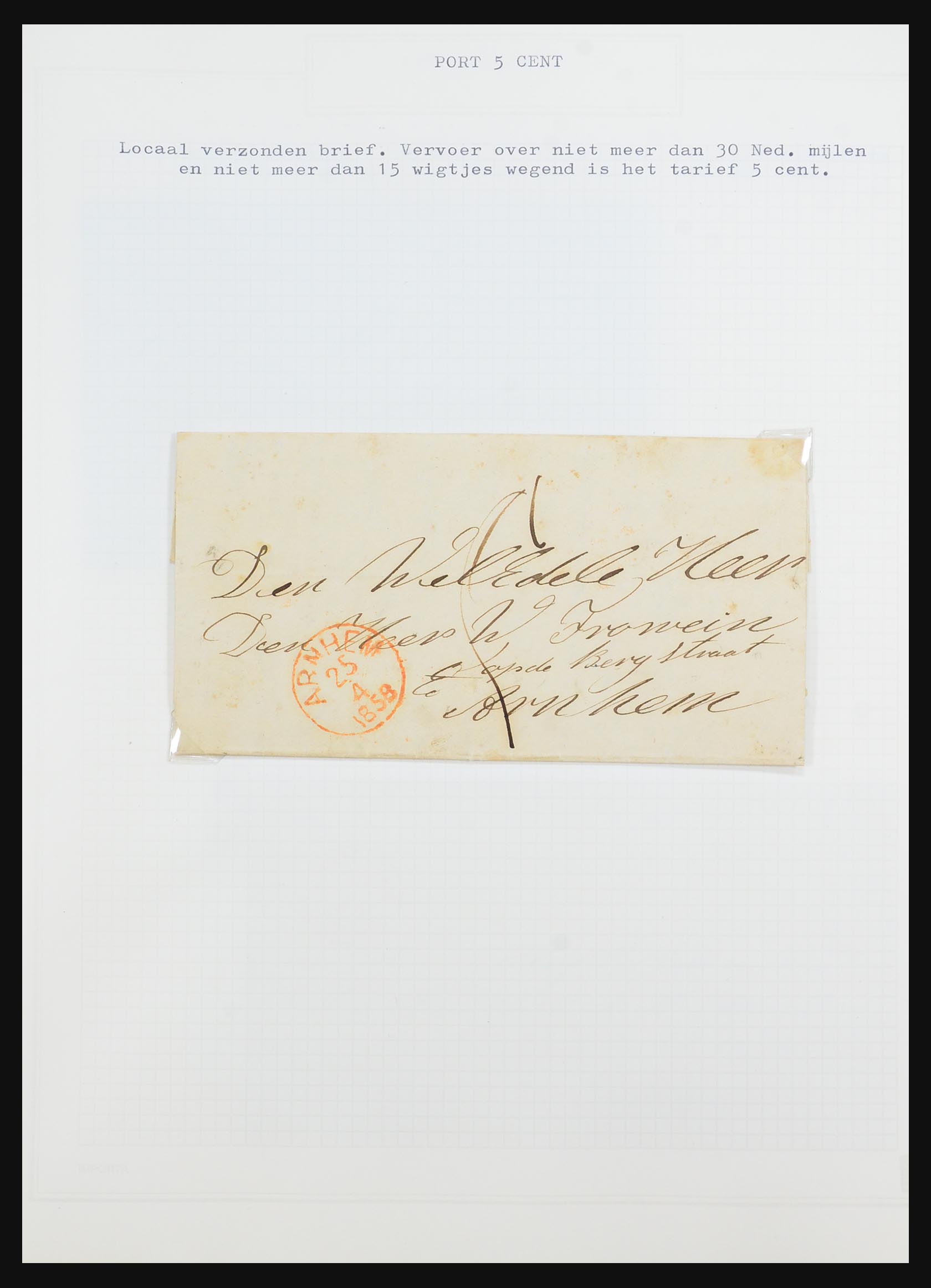 31528 035 - 31528 Nederland brieven 1853-1953.