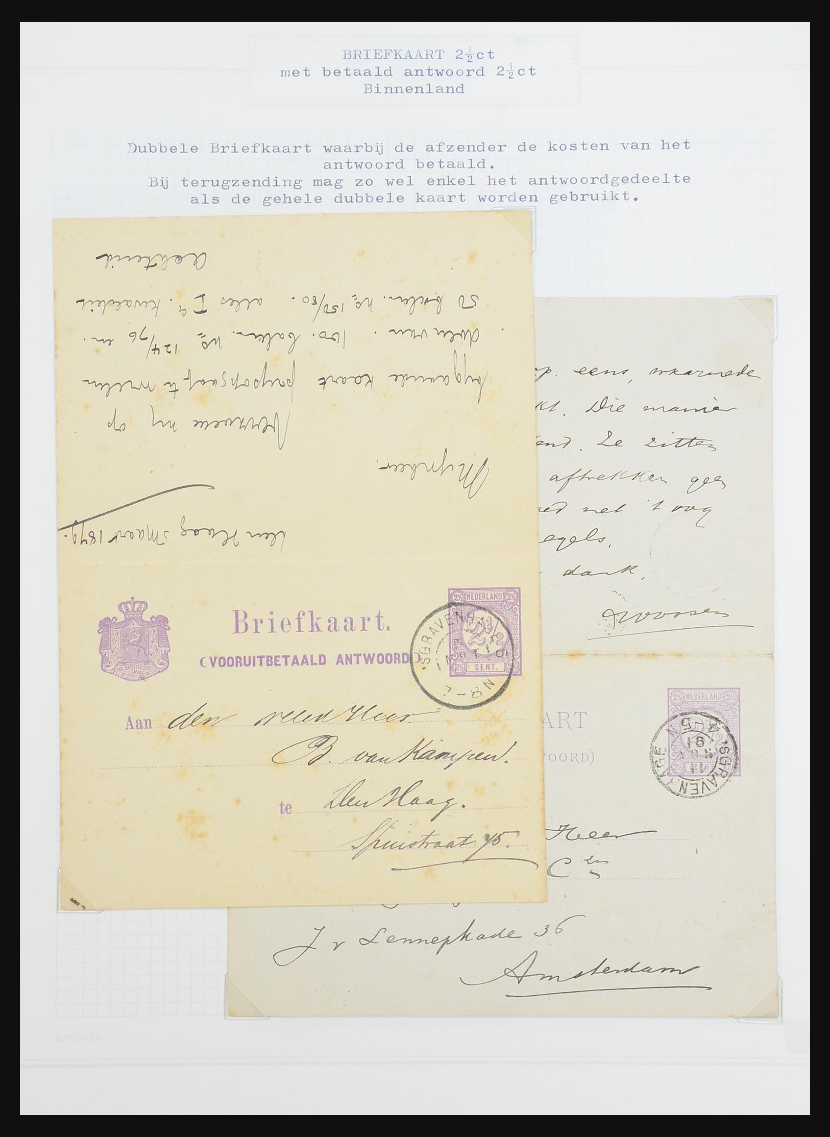 31528 044 - 31528 Nederland brieven 1853-1953.