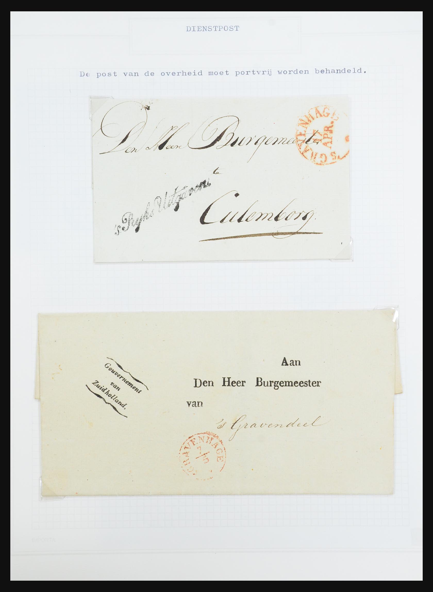 31528 047 - 31528 Netherlands covers 1853-1953.