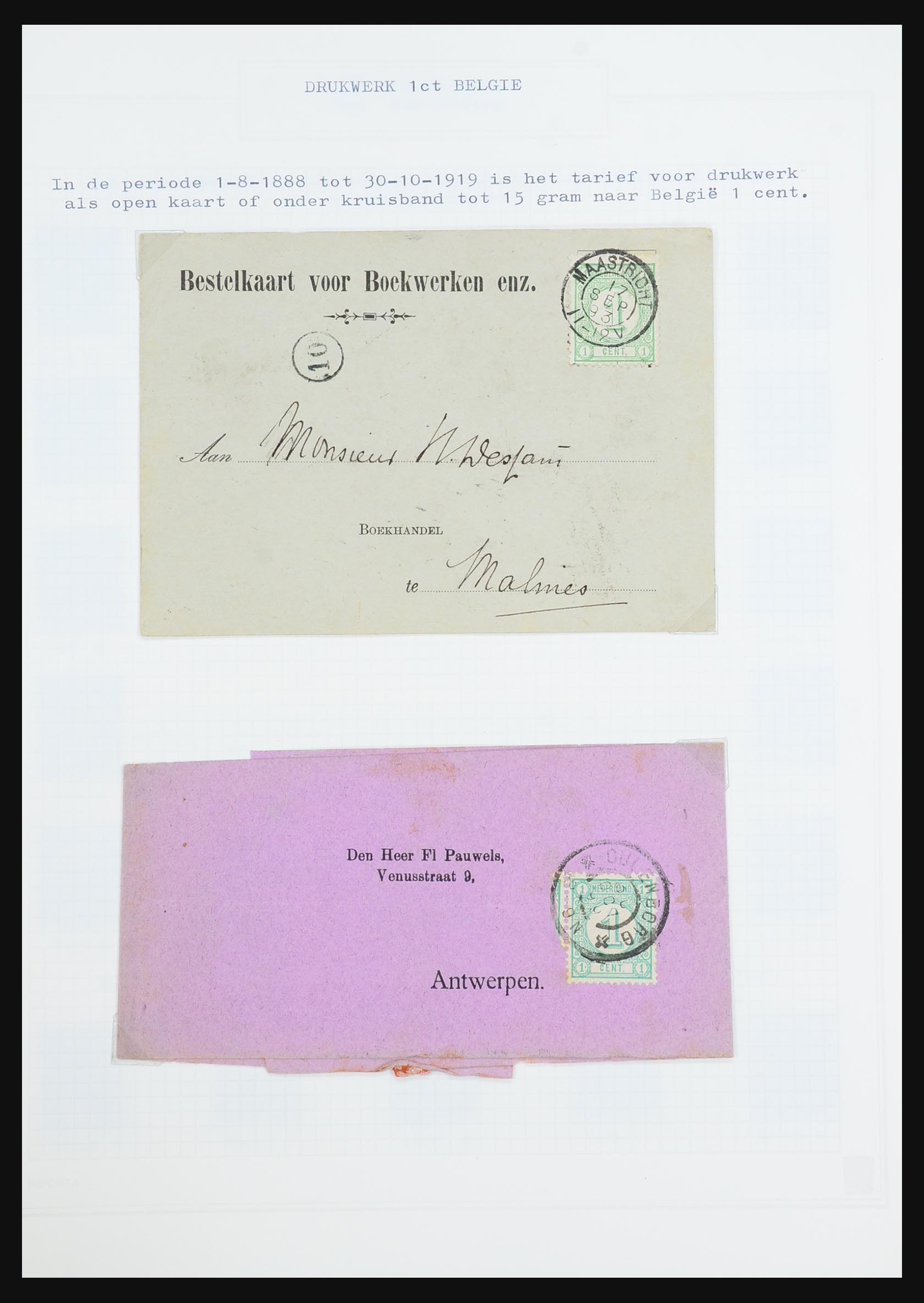 31528 060 - 31528 Nederland brieven 1853-1953.