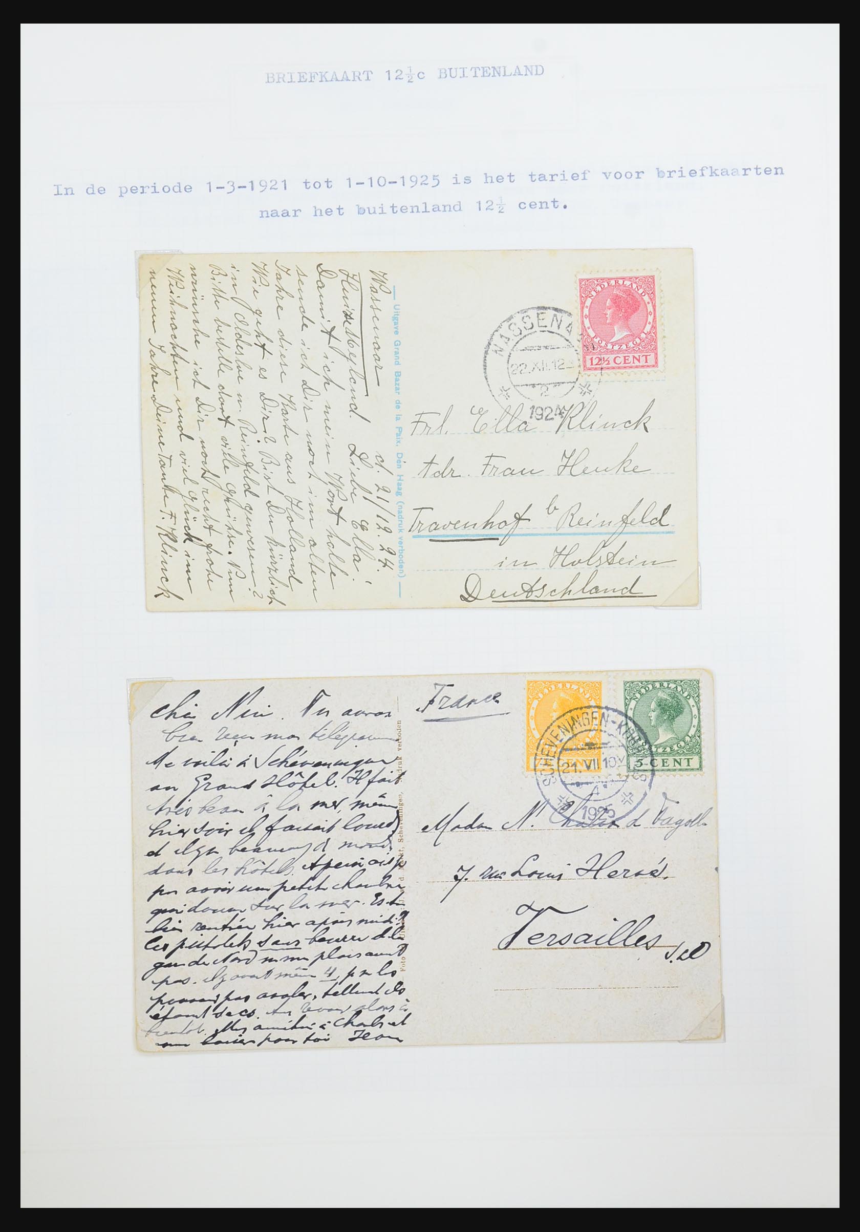 31528 081 - 31528 Netherlands covers 1853-1953.