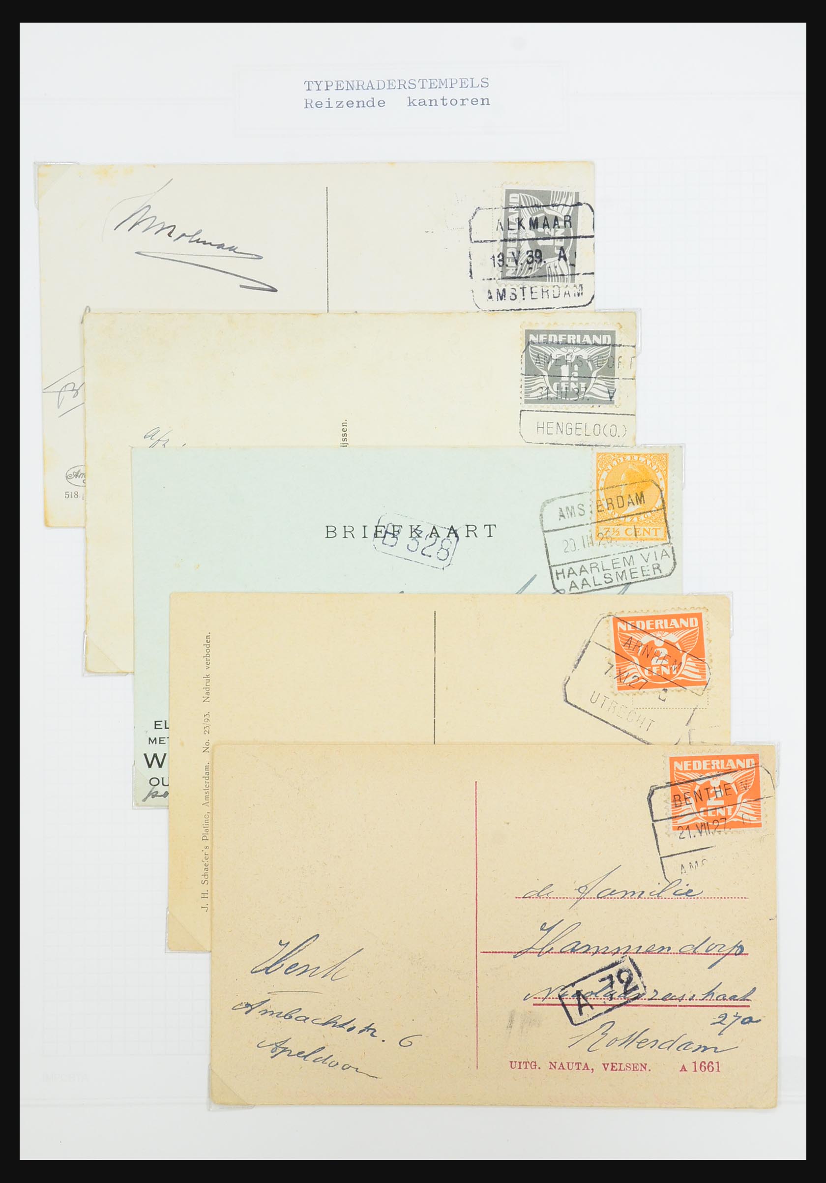 31528 101 - 31528 Netherlands covers 1853-1953.