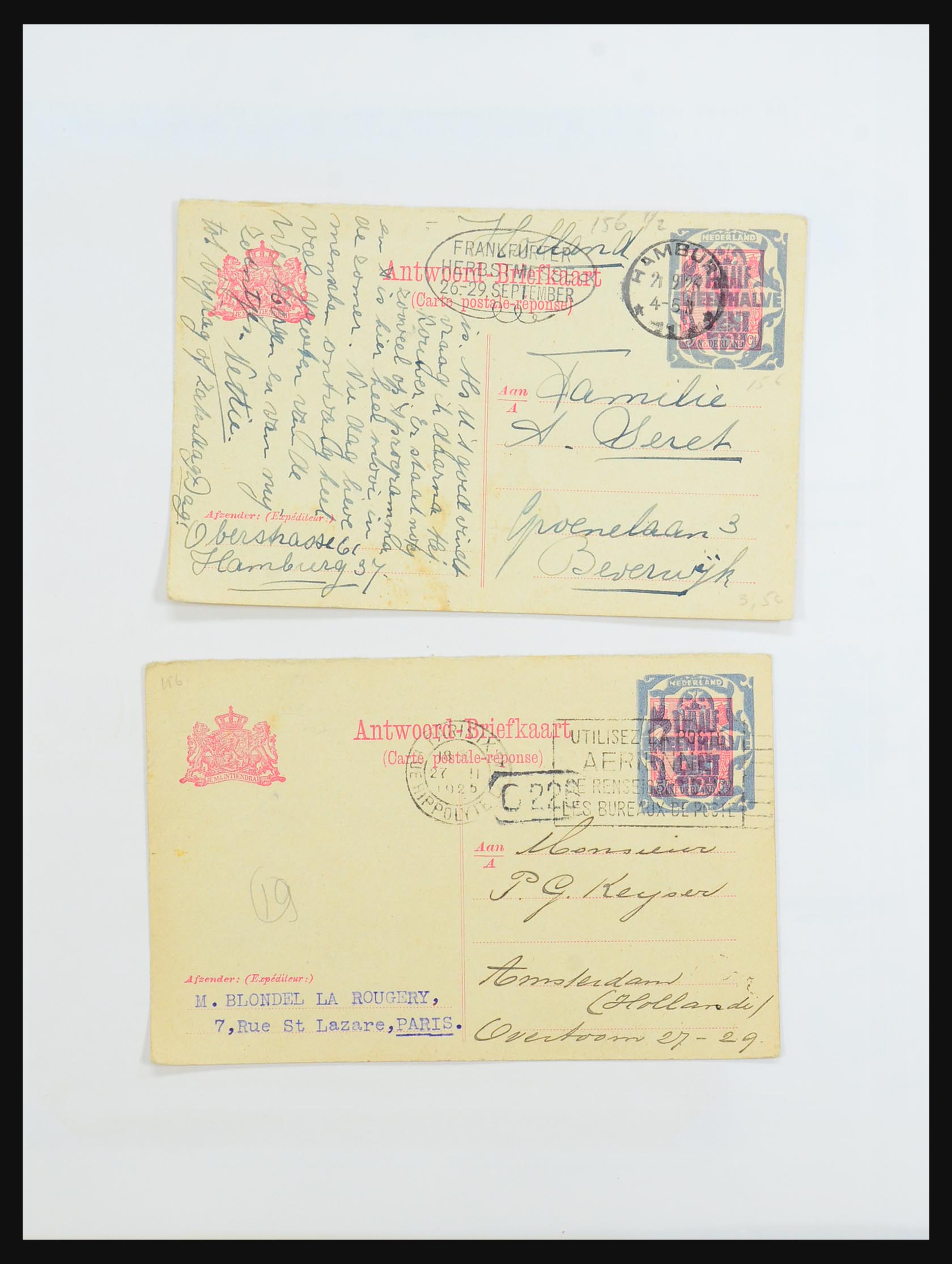 31528 116 - 31528 Netherlands covers 1853-1953.