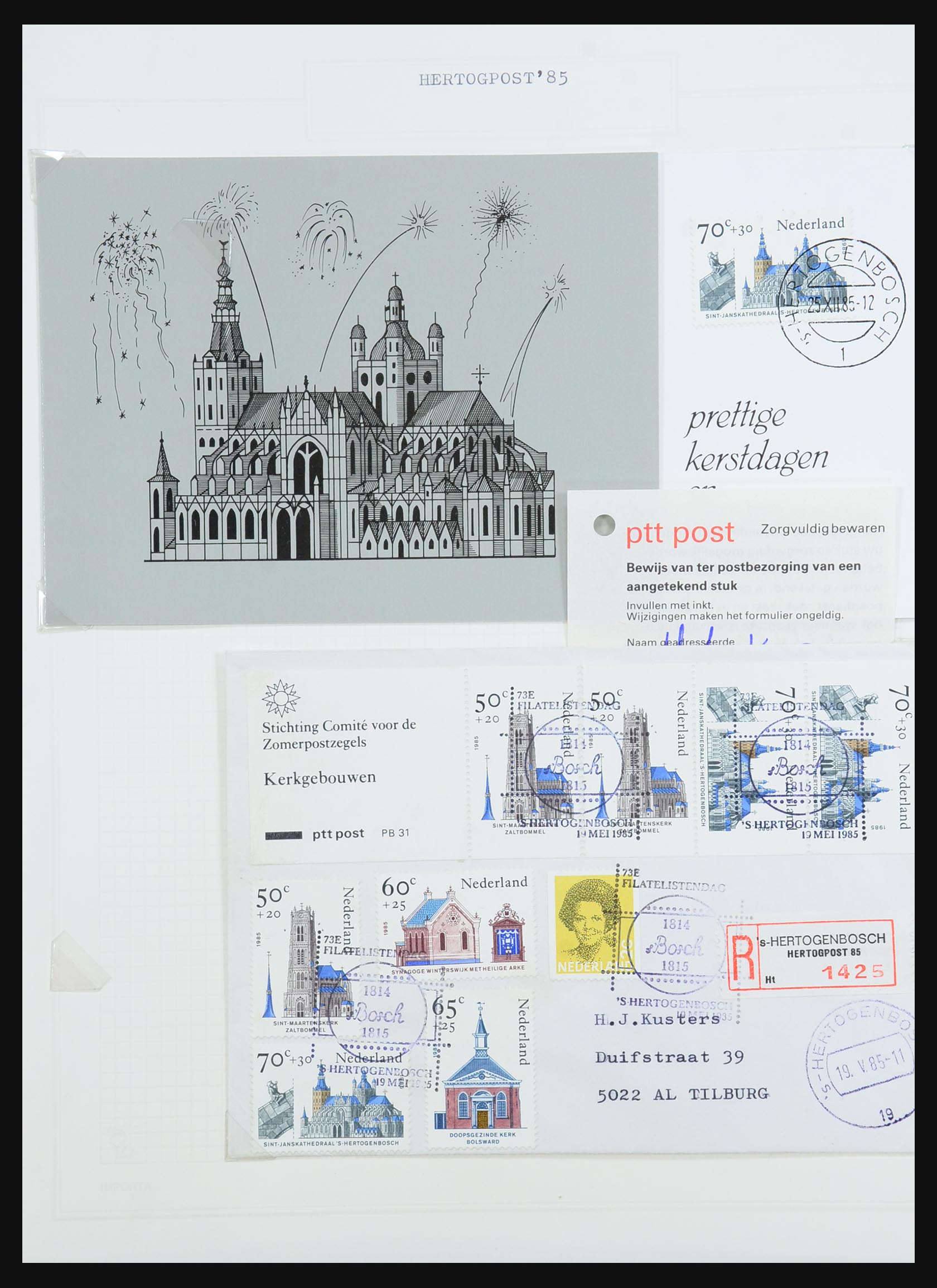 31528 118 - 31528 Nederland brieven 1853-1953.