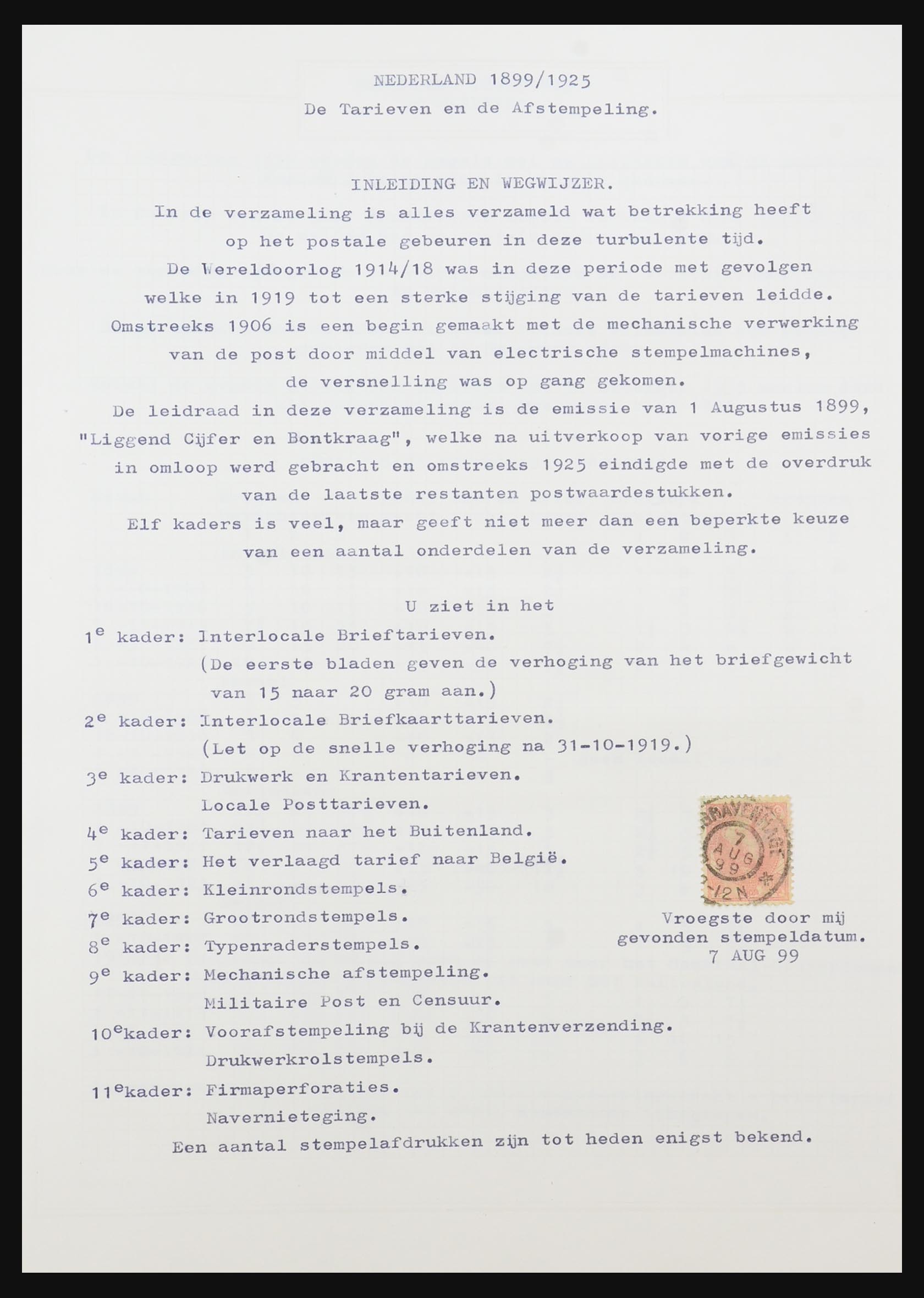 31528 119 - 31528 Nederland brieven 1853-1953.