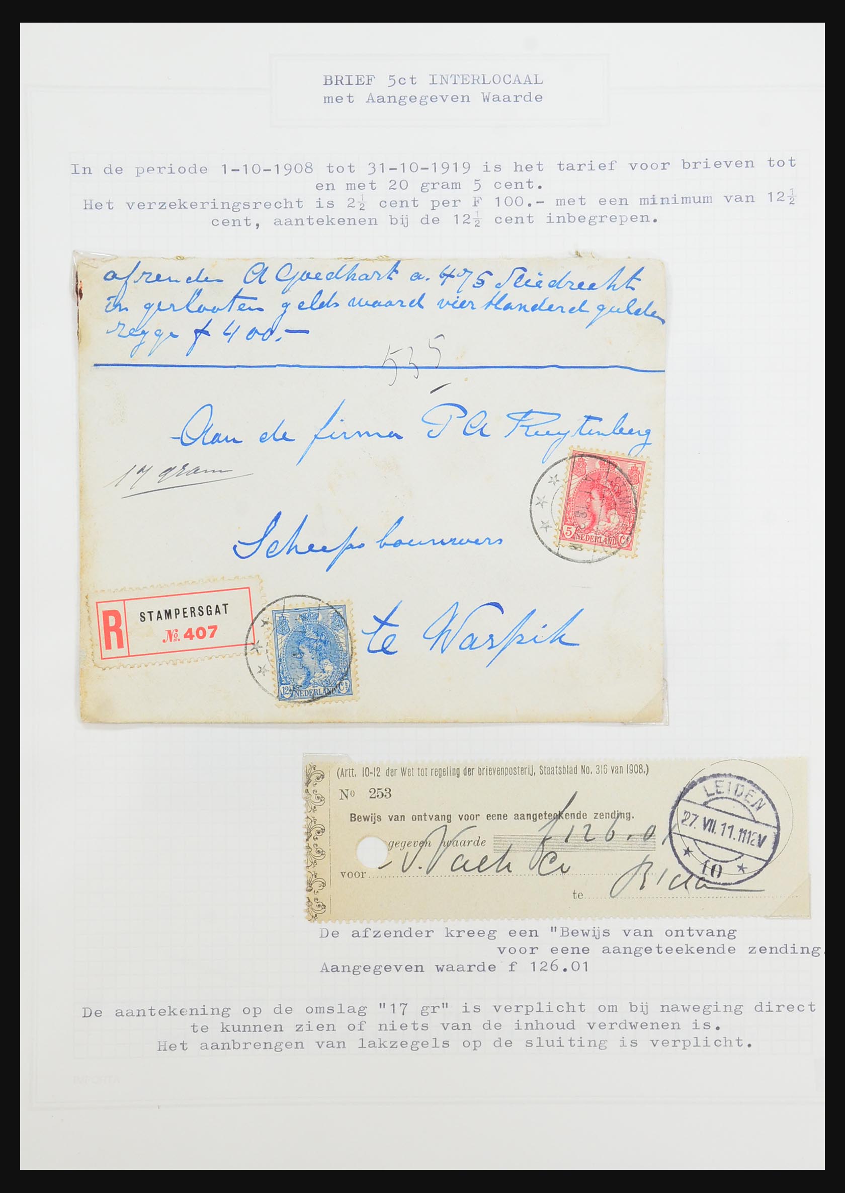 31528 123 - 31528 Netherlands covers 1853-1953.