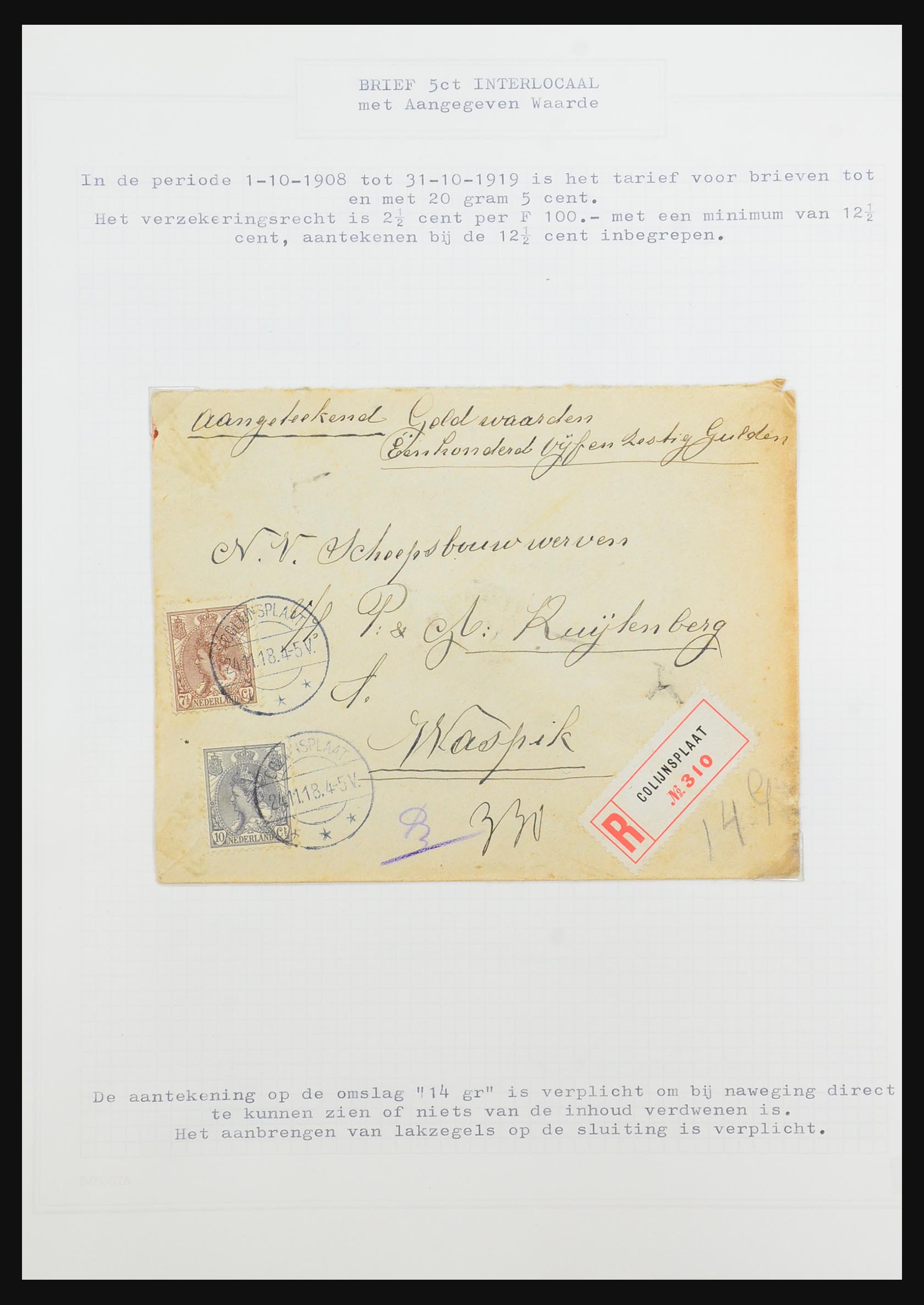 31528 124 - 31528 Netherlands covers 1853-1953.