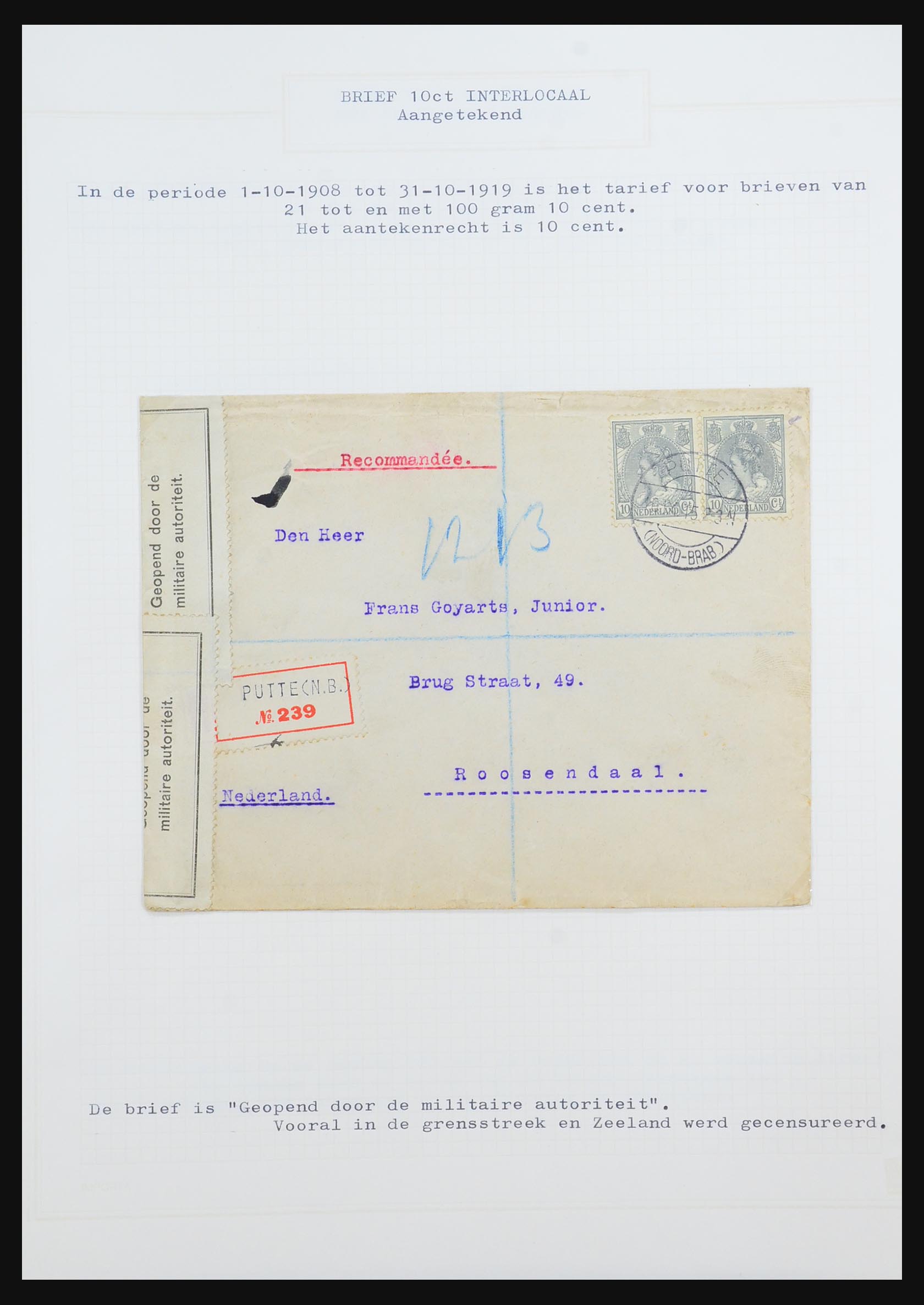 31528 129 - 31528 Netherlands covers 1853-1953.