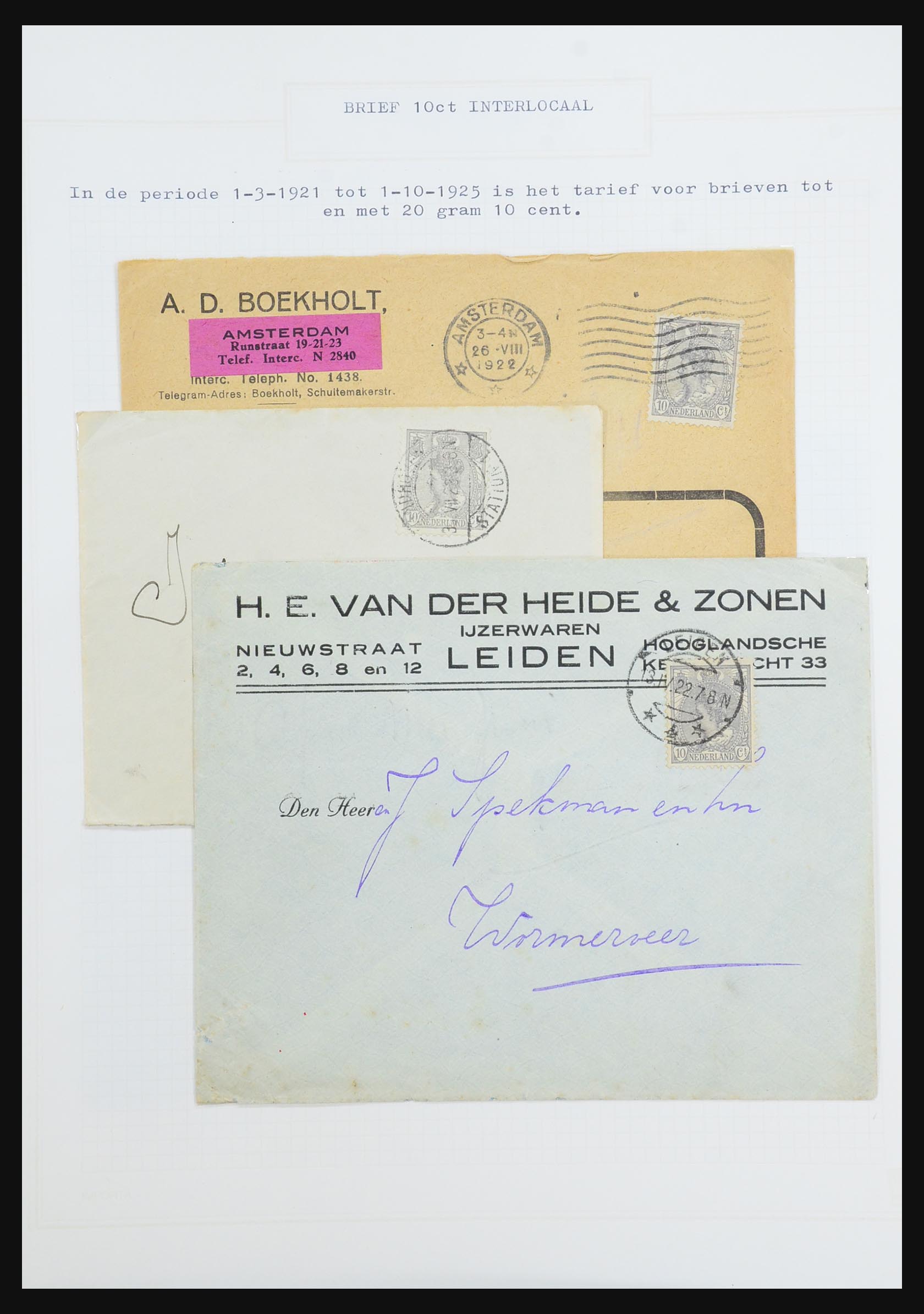 31528 132 - 31528 Netherlands covers 1853-1953.
