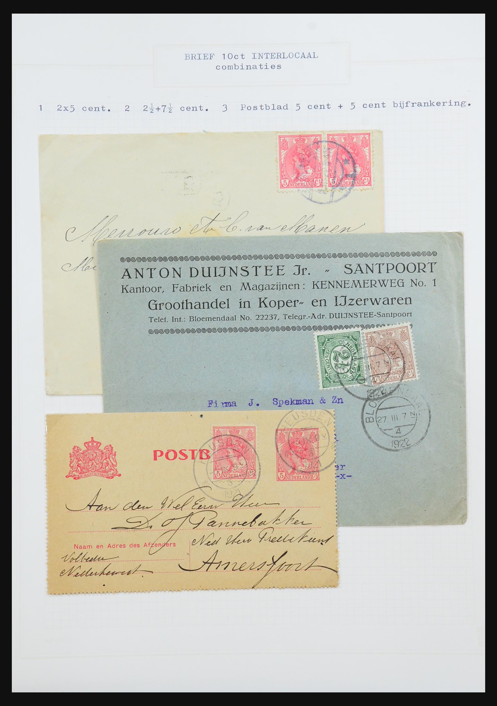 31528 133 - 31528 Netherlands covers 1853-1953.