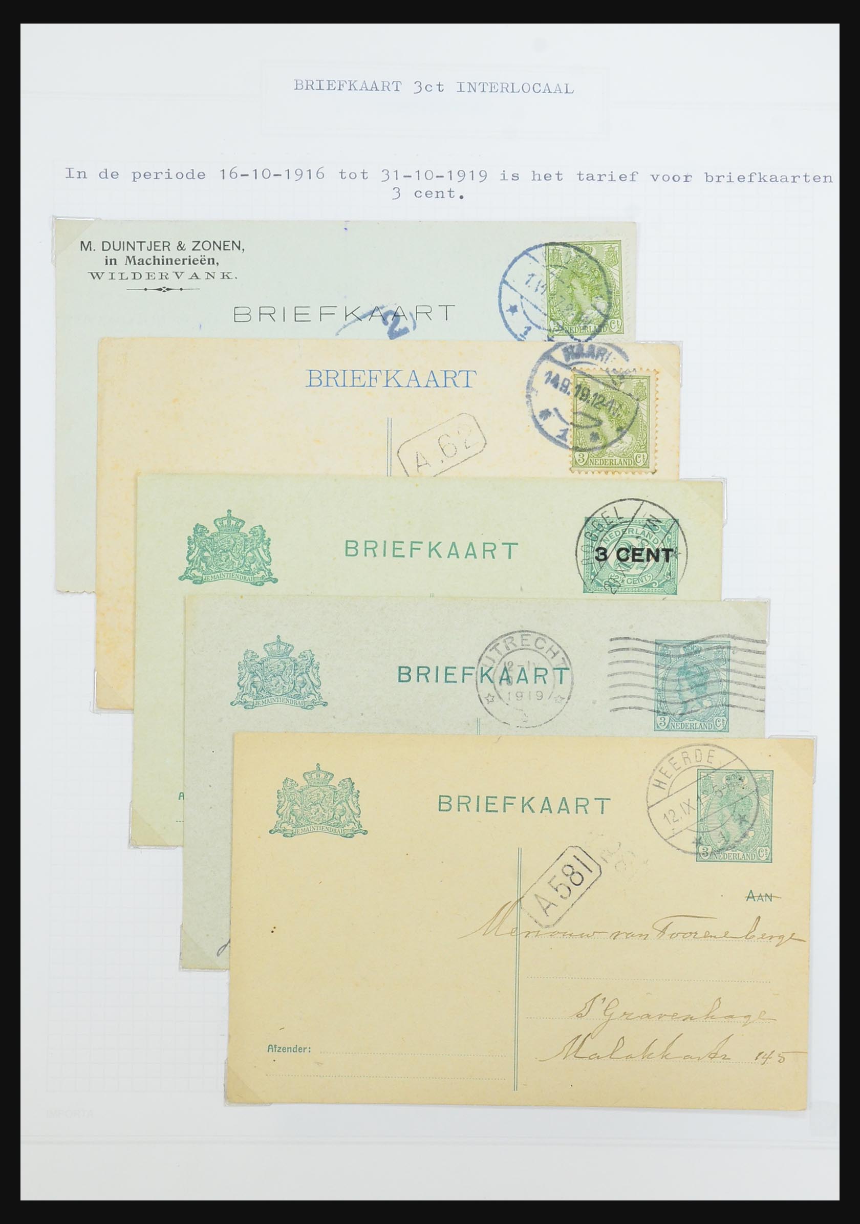 31528 137 - 31528 Netherlands covers 1853-1953.