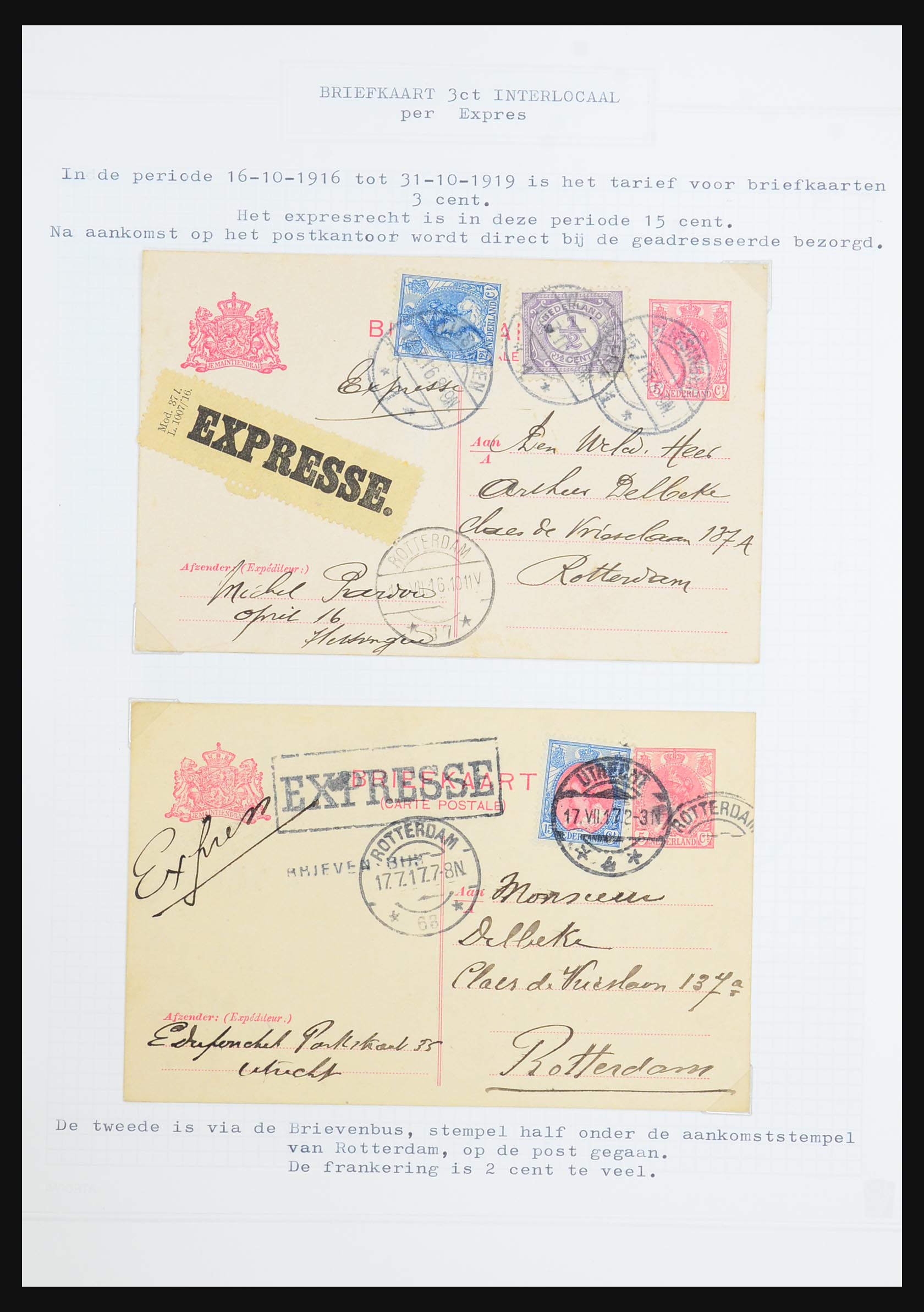 31528 140 - 31528 Netherlands covers 1853-1953.