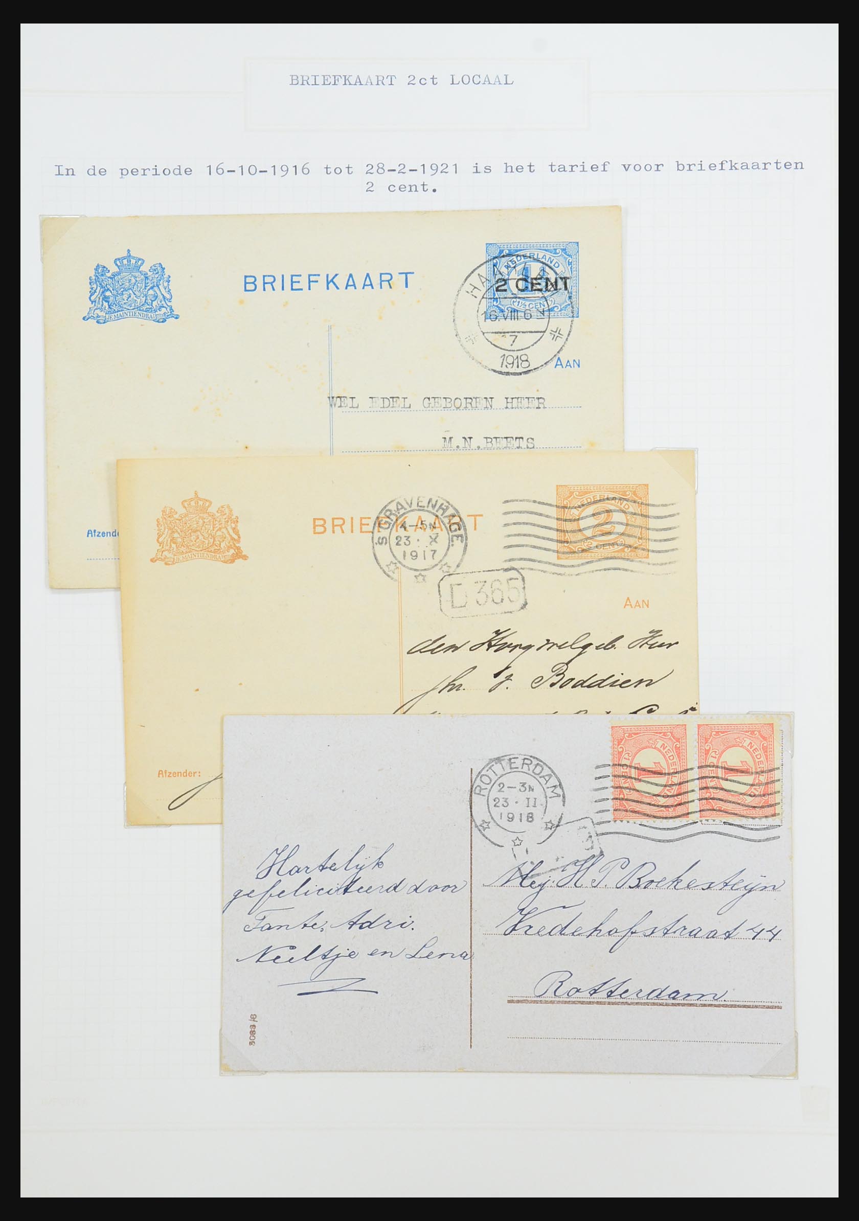 31528 189 - 31528 Netherlands covers 1853-1953.