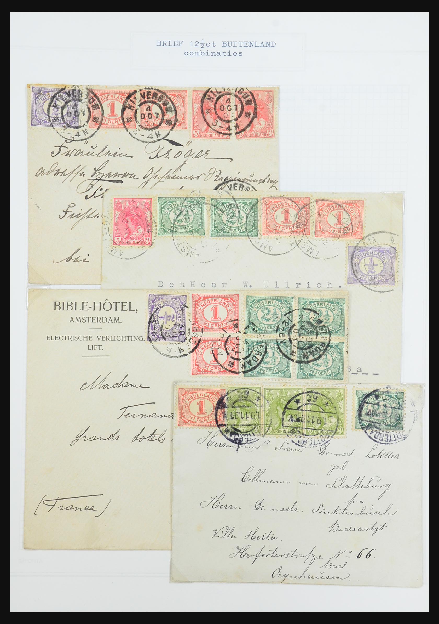 31528 195 - 31528 Netherlands covers 1853-1953.