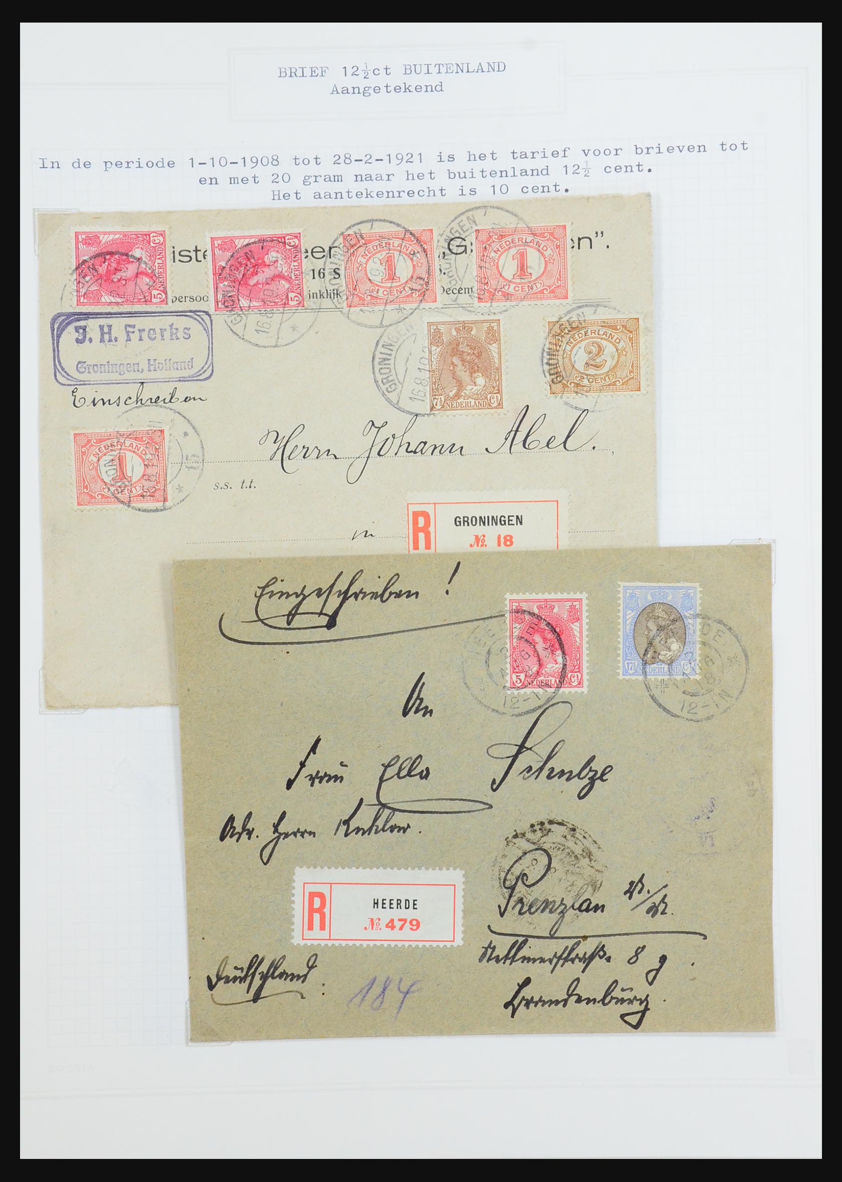 31528 197 - 31528 Netherlands covers 1853-1953.