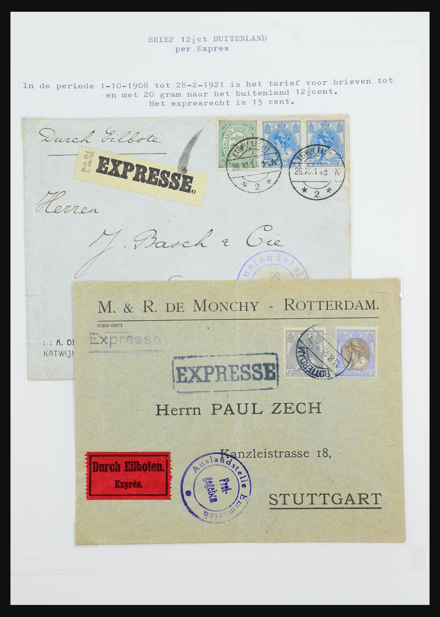 31528 198 - 31528 Netherlands covers 1853-1953.